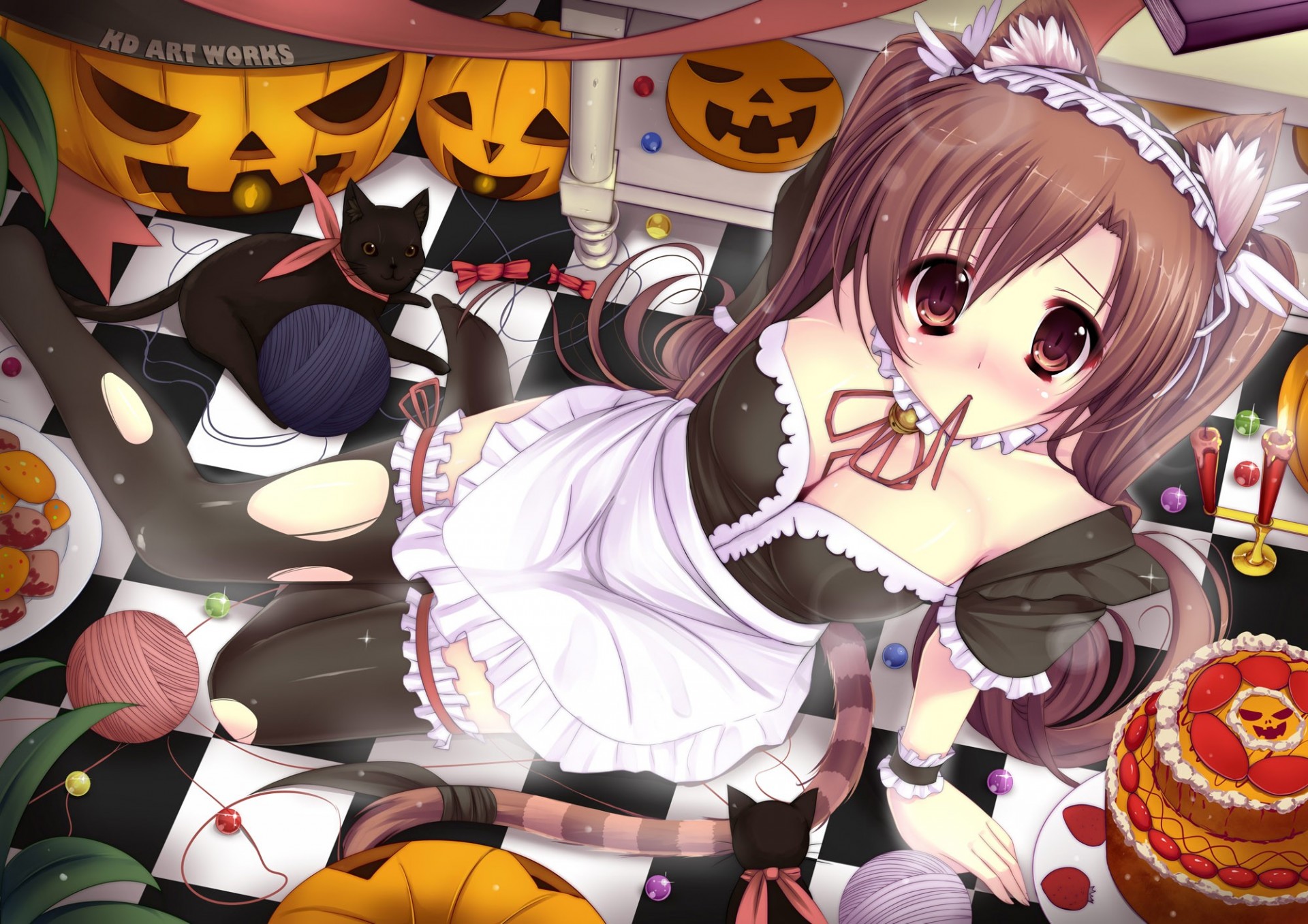 Halloween maid