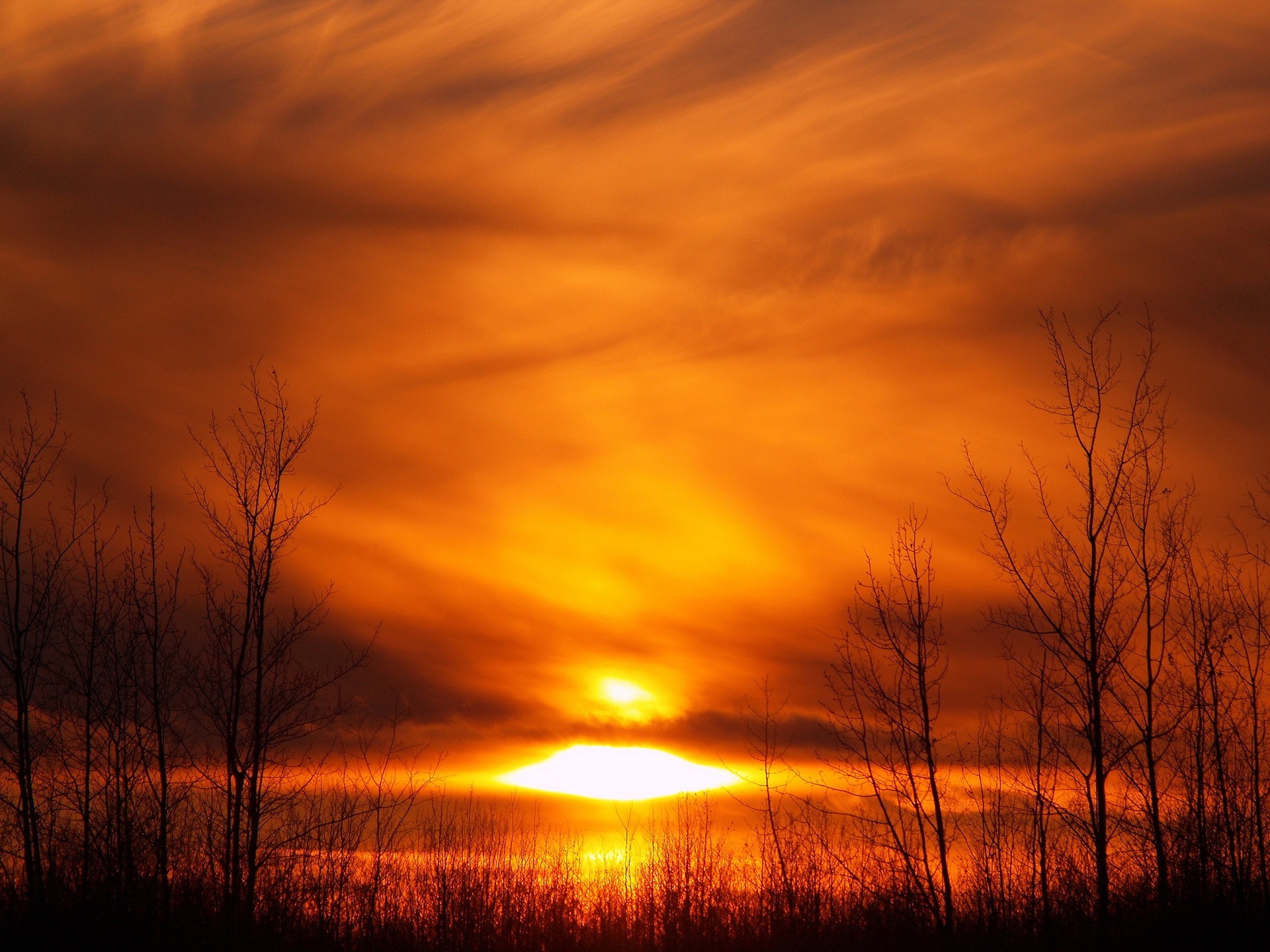 На закате солнца - 11 фото