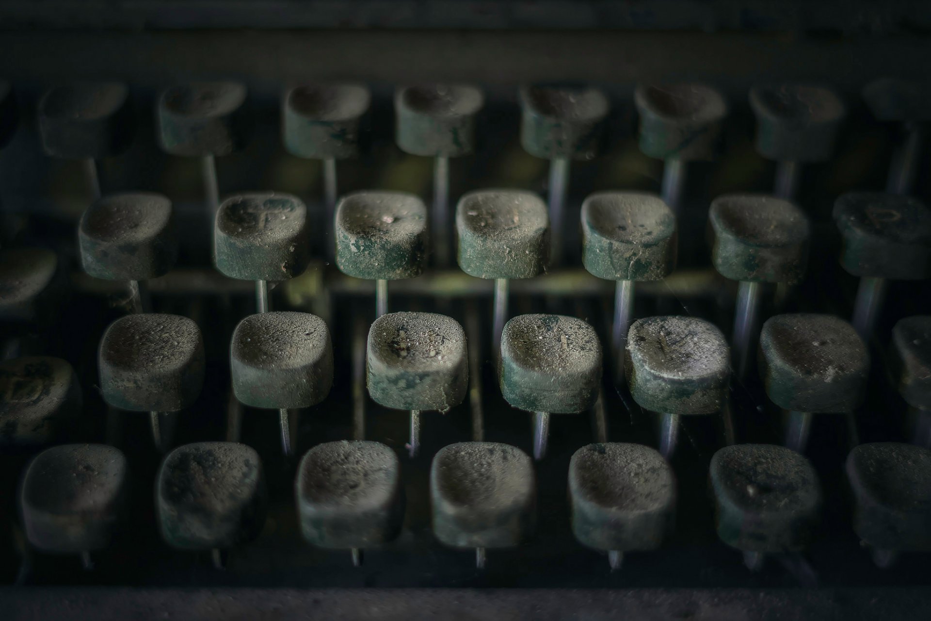пишущая машинка клавиши макро пыль