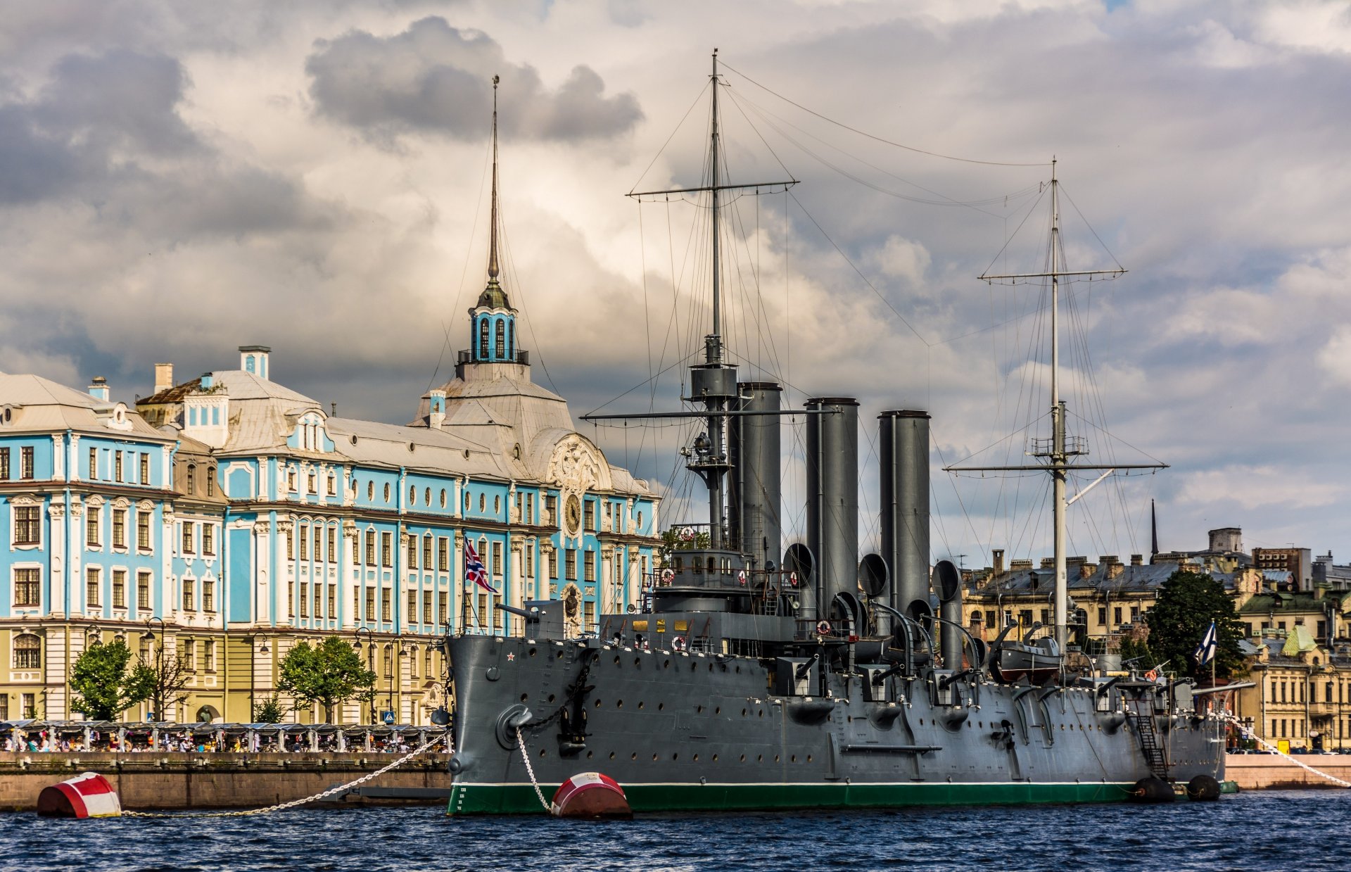 санкт-петербург крейсер аврора крейсер аврора нахимовское военно-морское училище петроградская набережная большая невка река набережная музей здание