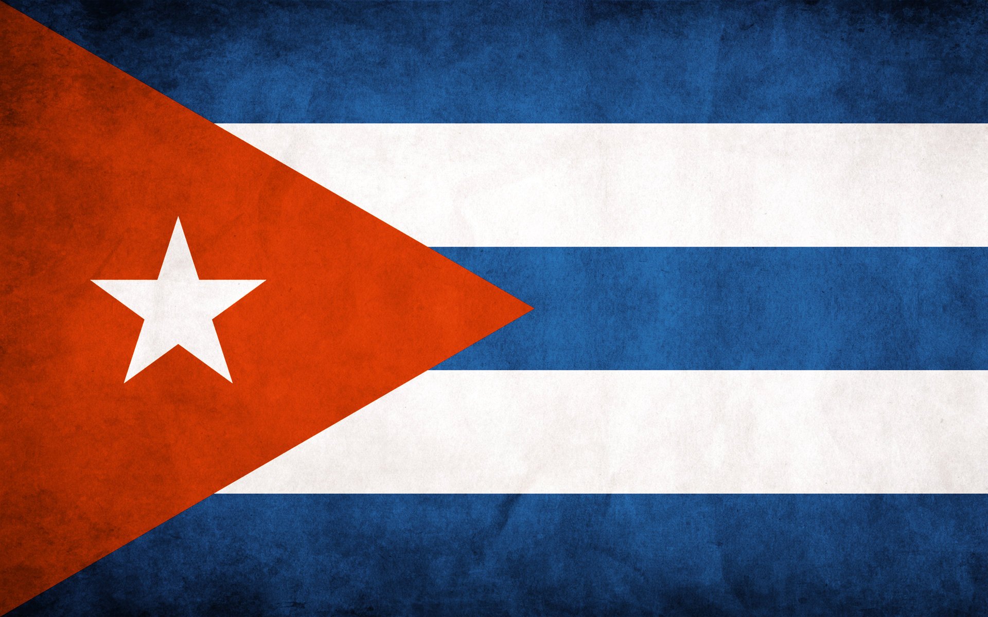 Кубинский флаг, чёткое изображение