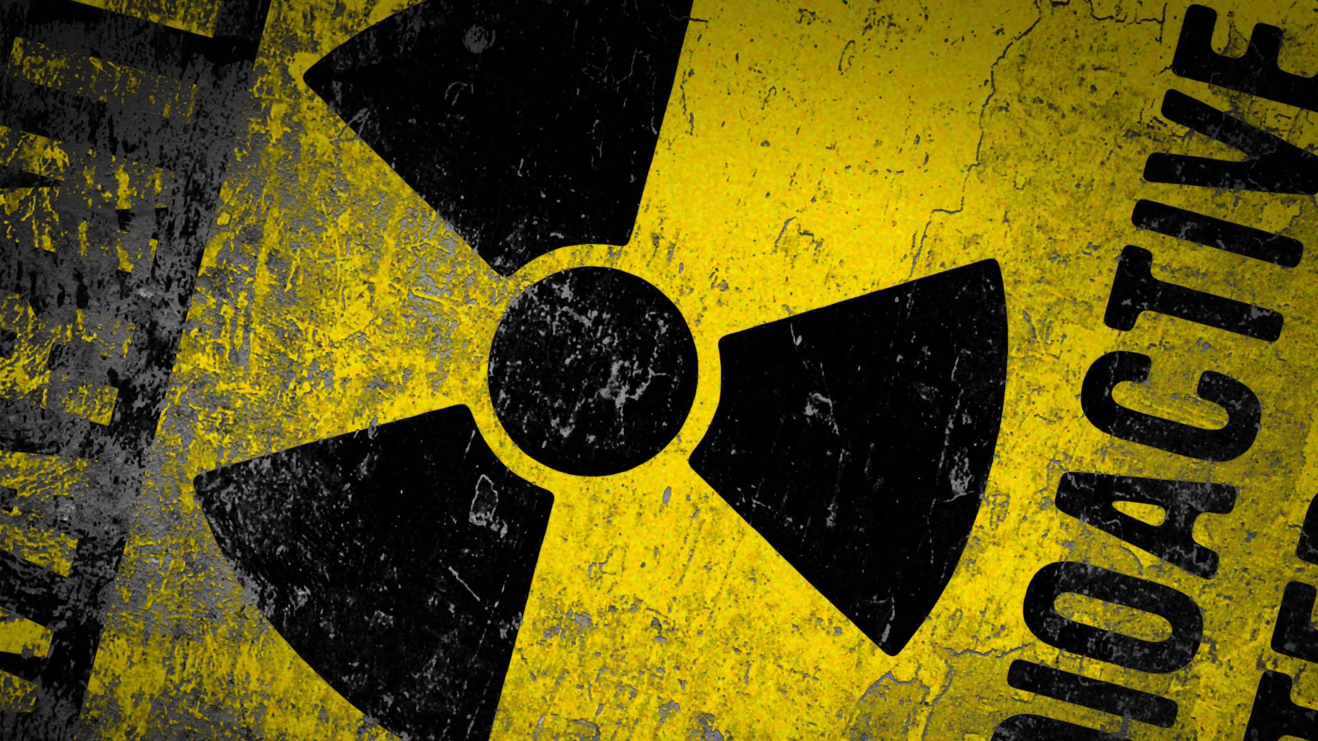 Предупреждающий знак радиации символ опасности