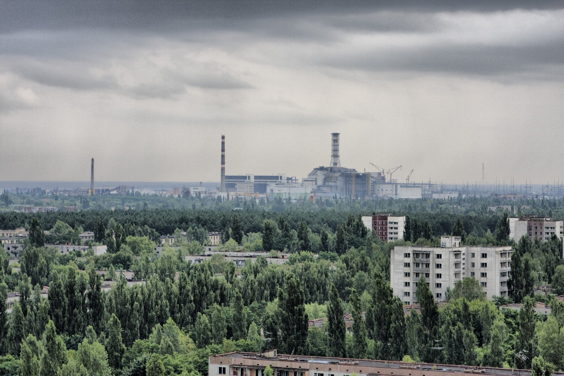 Энергоблок зона отчуждения Чернобыля