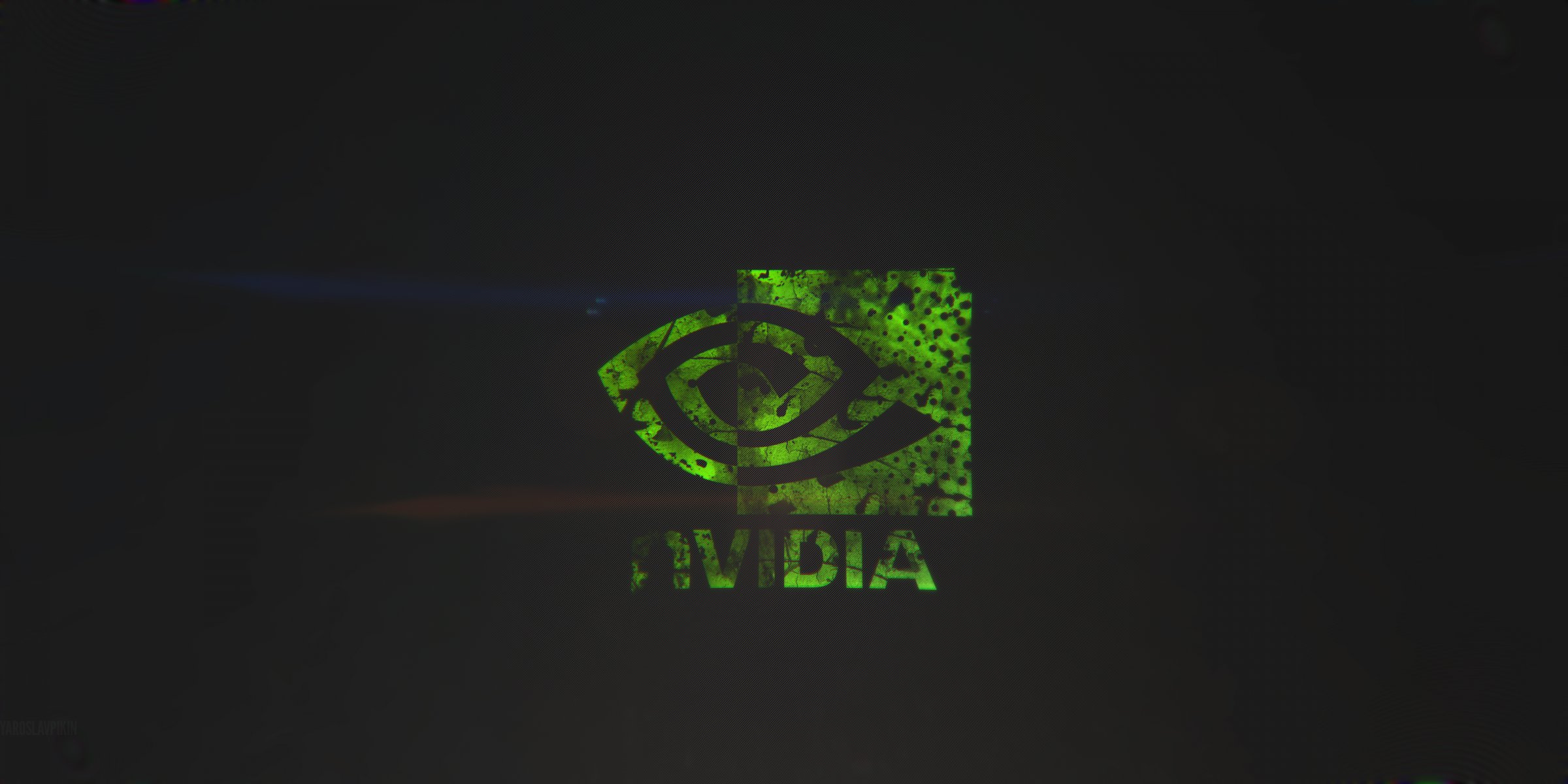 nvidia gtx логотип зеленый черный