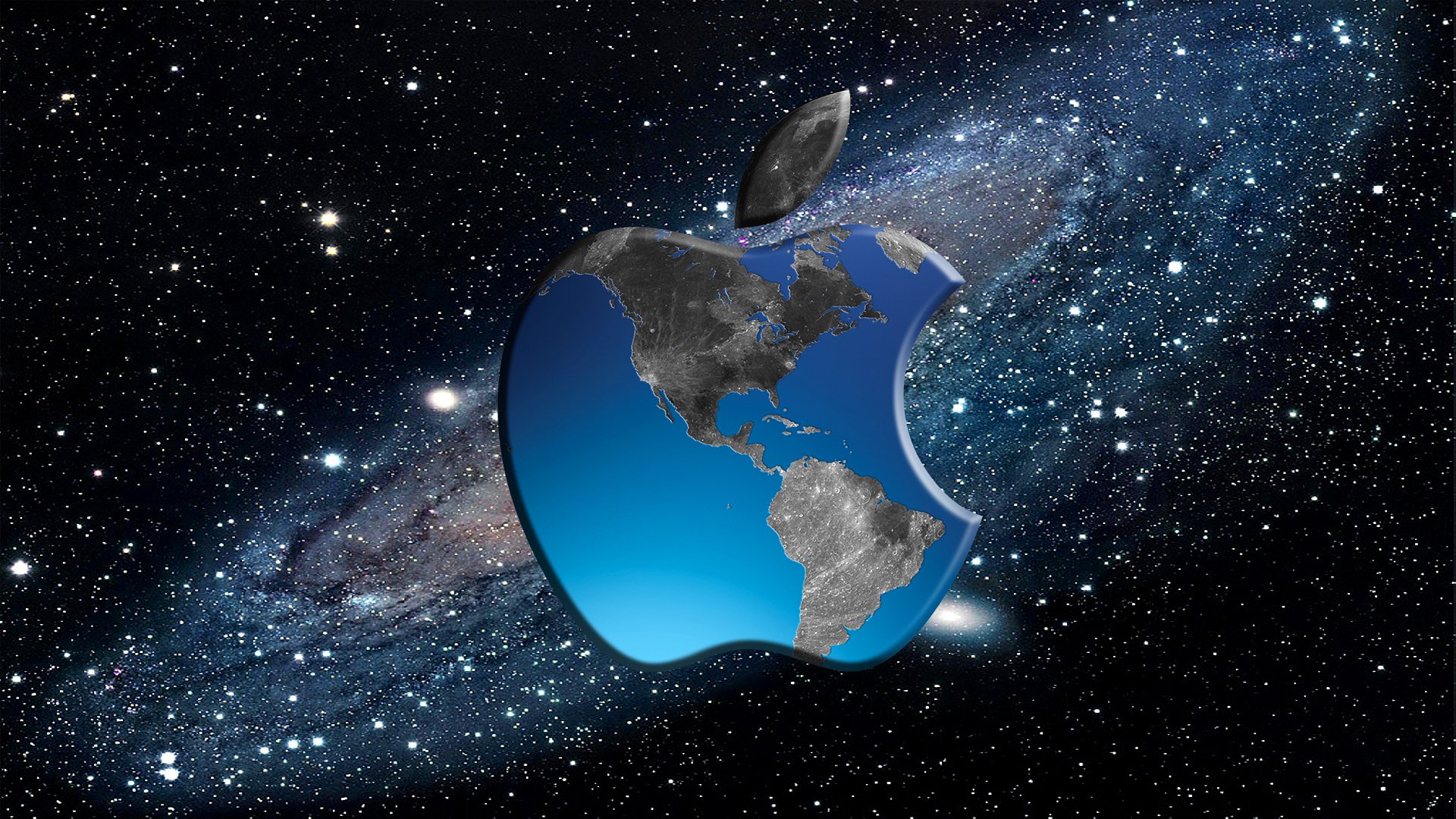 яблоко mac компьютер ноутбук телефон гаджет земля космос