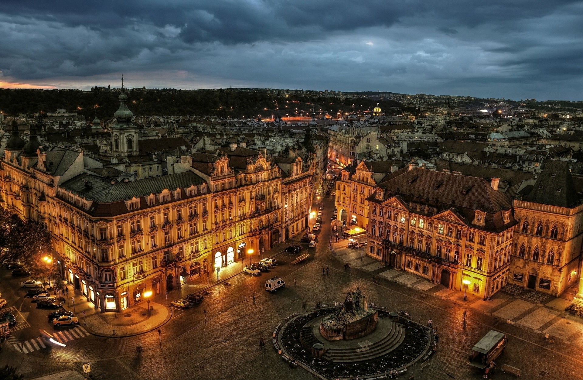 архитектура страны Староместская площадь Прага скачать