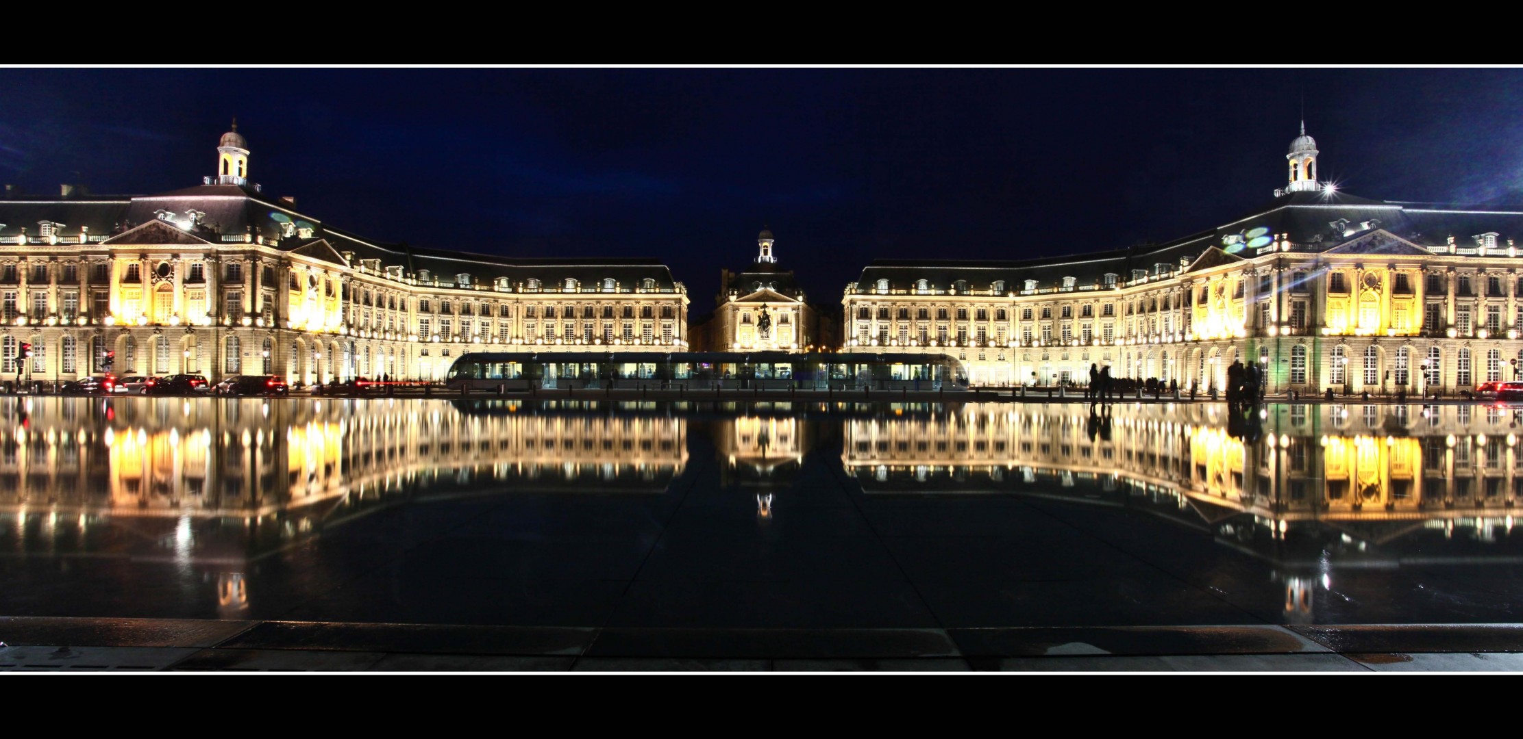 страны архитектура Бордо Франция озеро отражение скачать