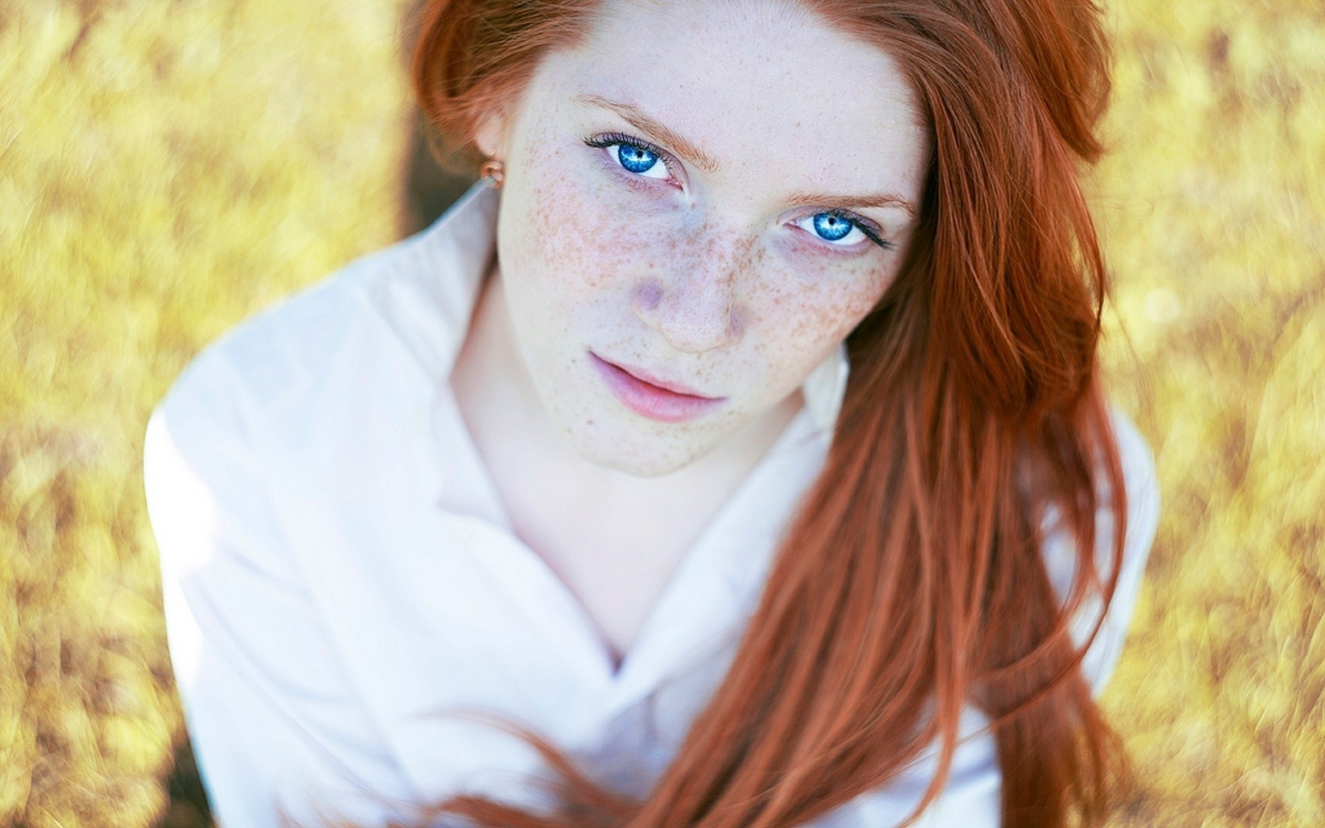 Redhead female girl pics