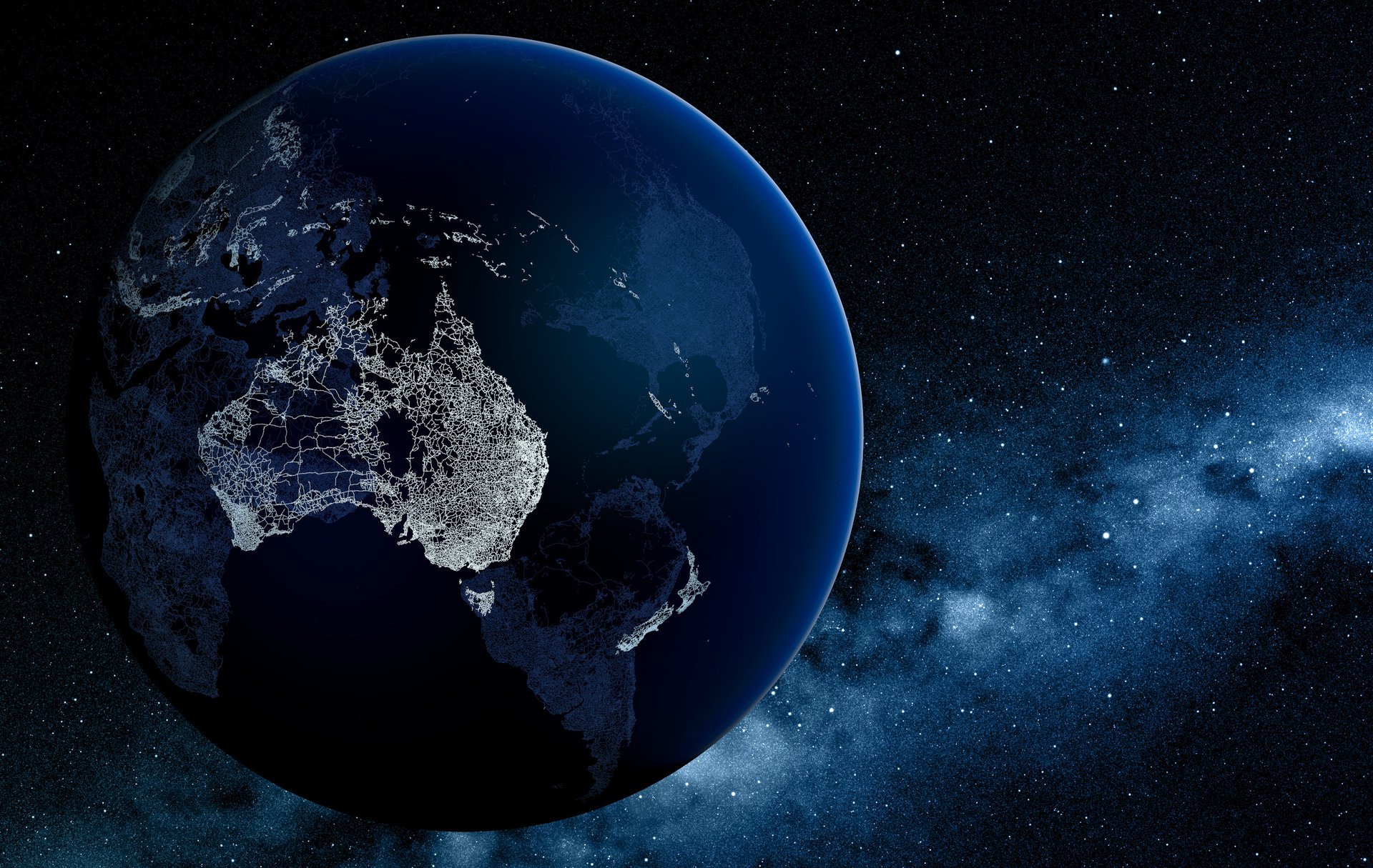 Виды Австралии с высоты космической станции