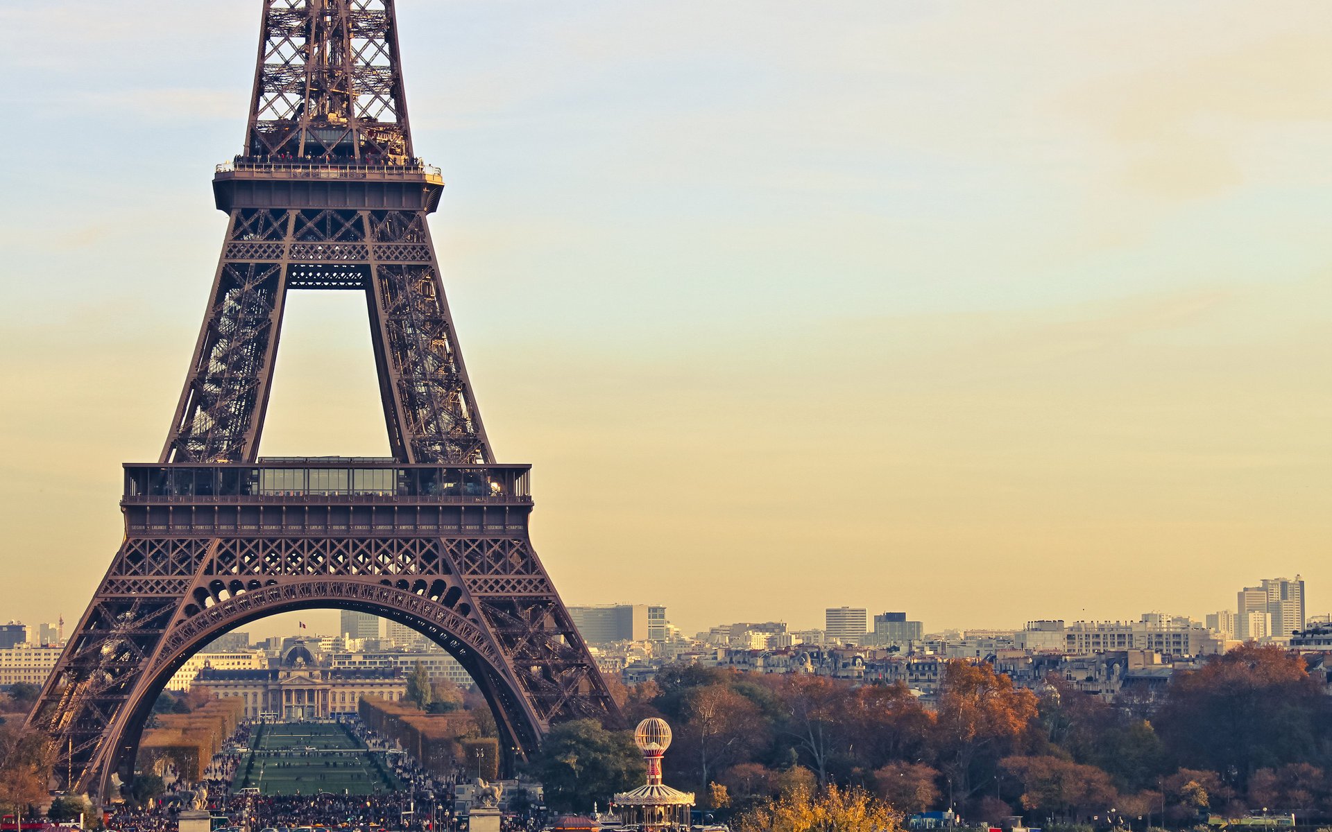 Эйфелева башня в Париже , Франция