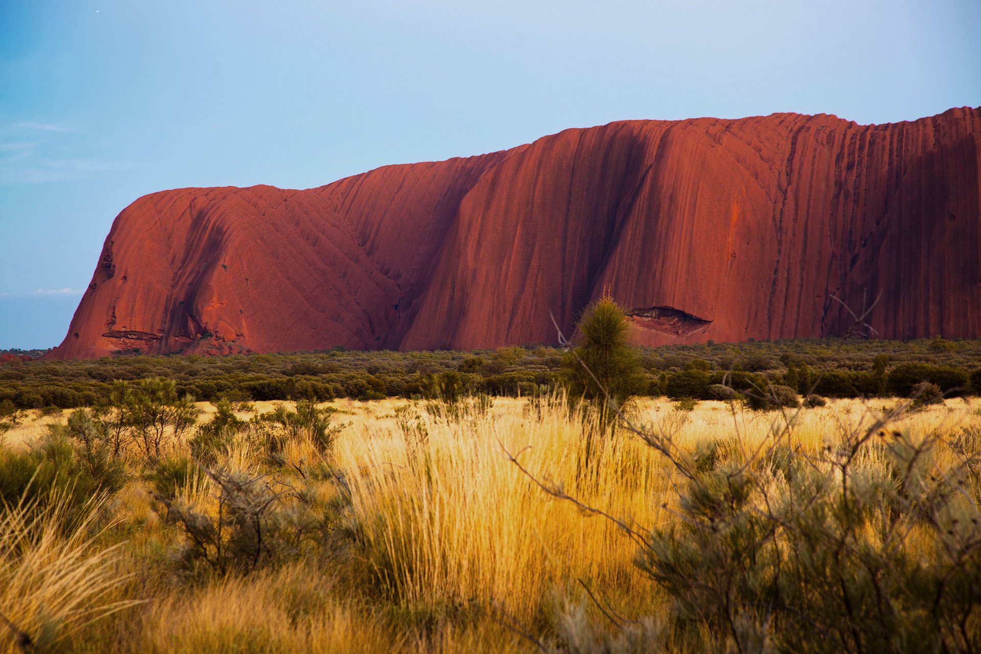 Айерс-рок пустыня в Австралии. Природа