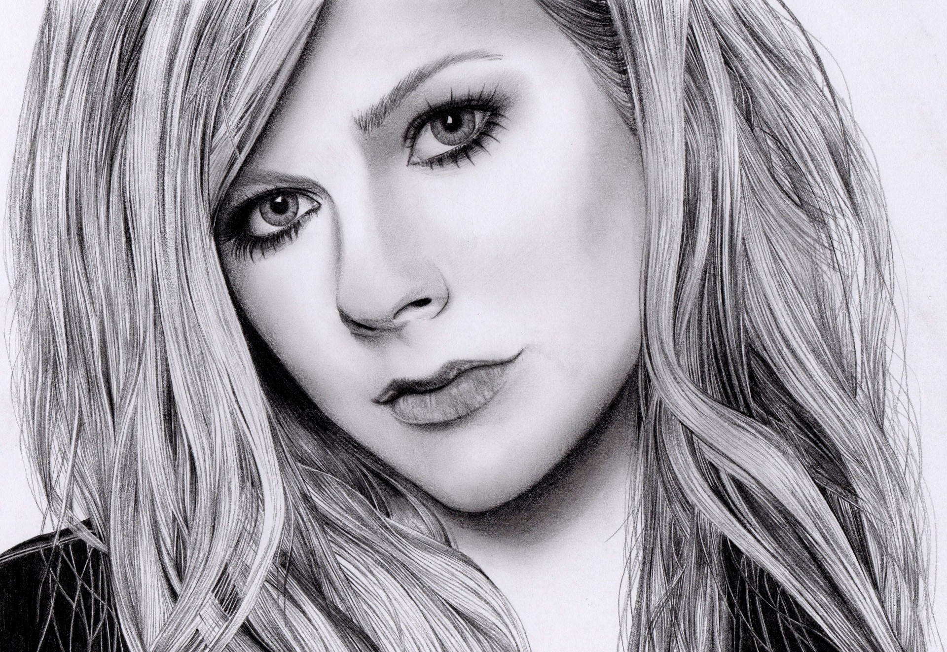Avril Lavigne портрет
