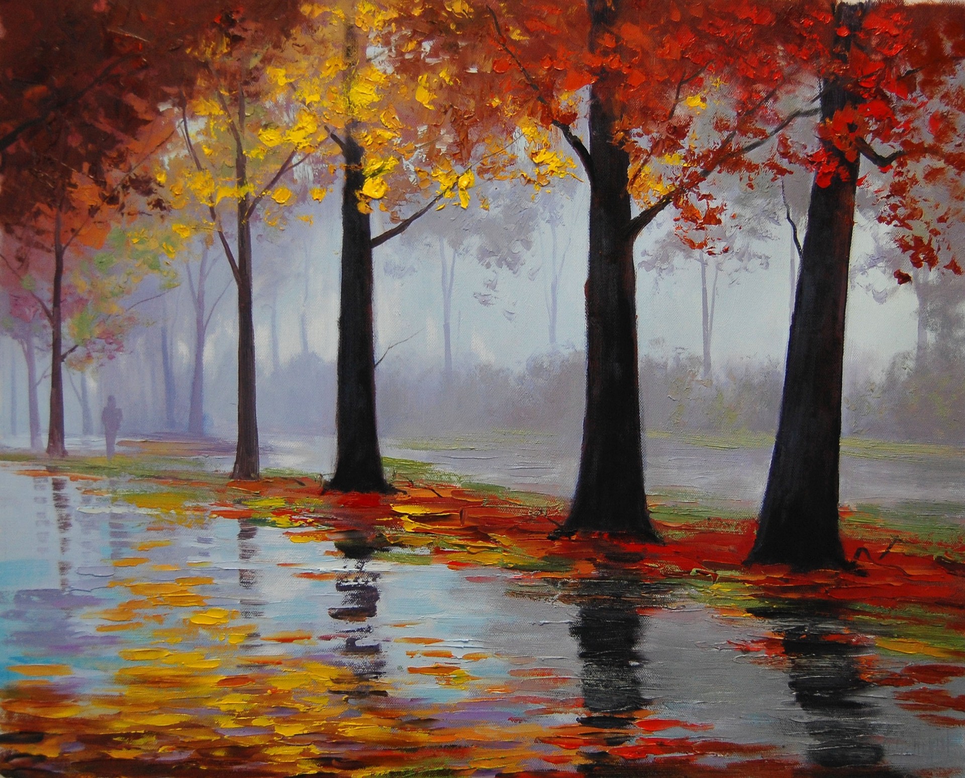 Осенний Дождь Фото Картинки