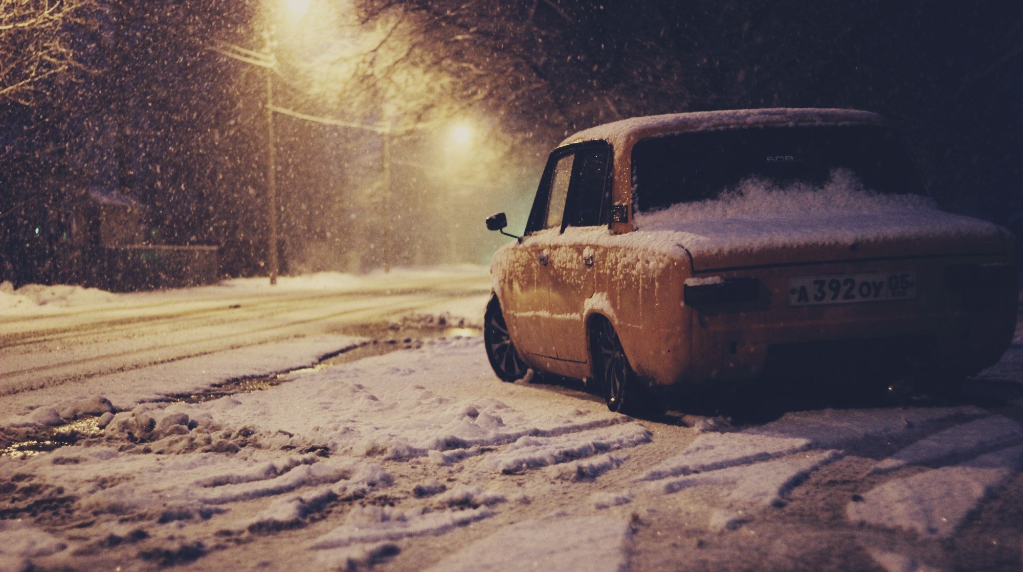 Фото Жигули Зимой