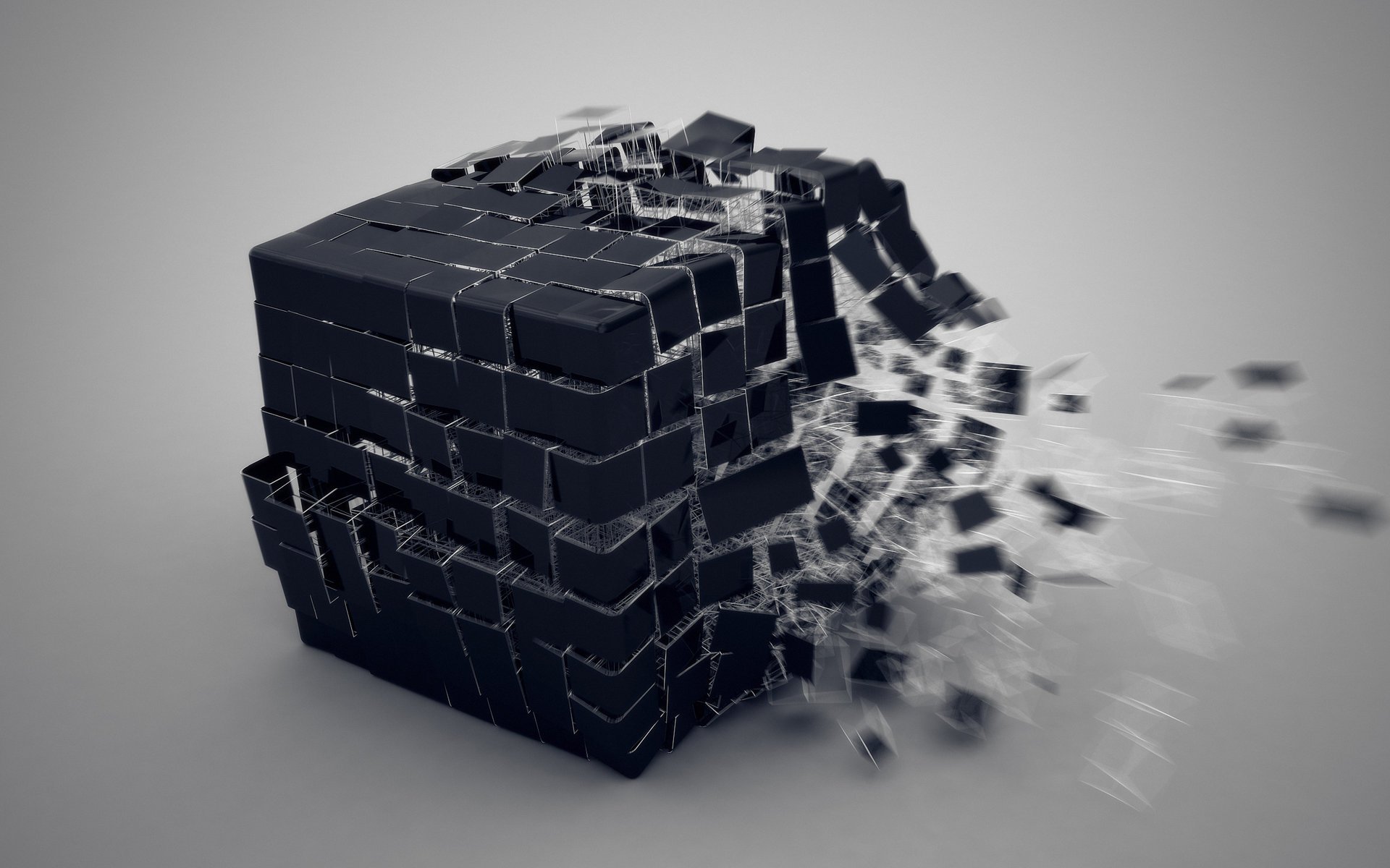 Разрывающая конструкция кубика