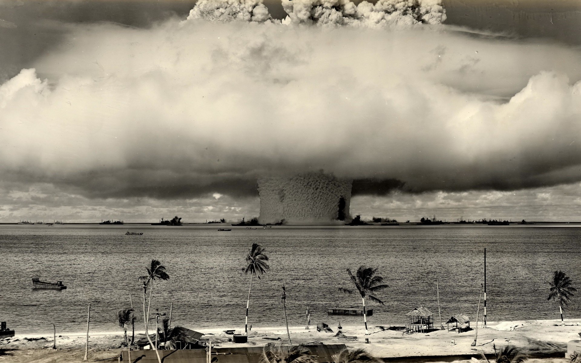 ядерный взрыв ударная волна nuke оружие