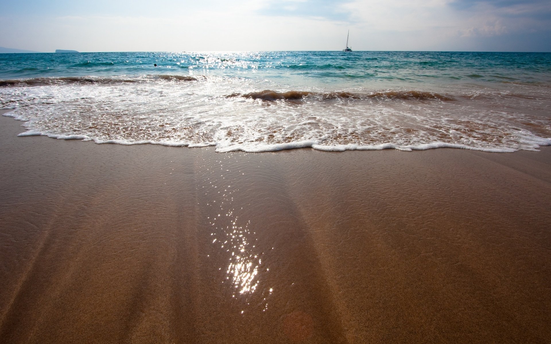 Море песчаный пляж