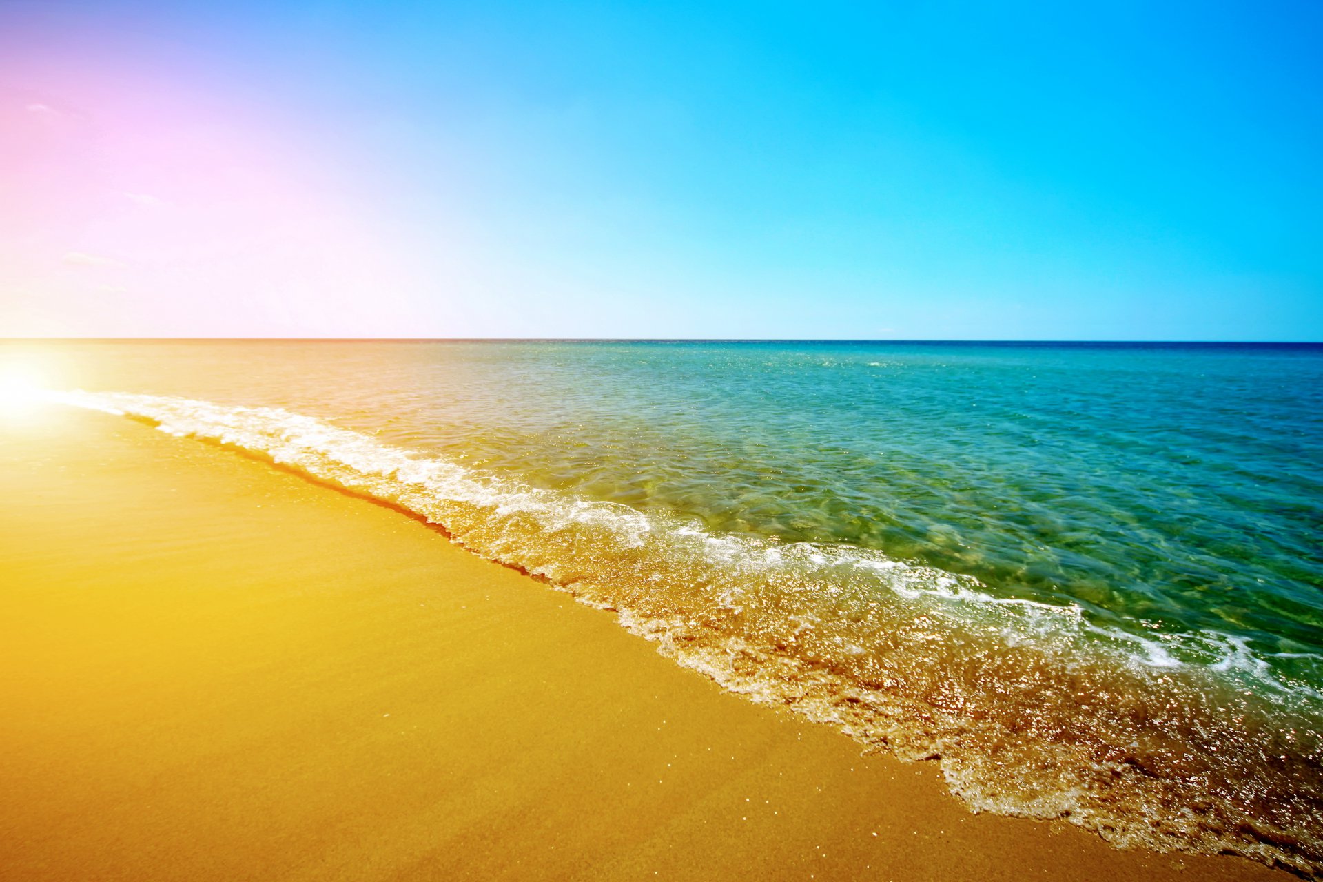 Море Солнце Пляж Фото