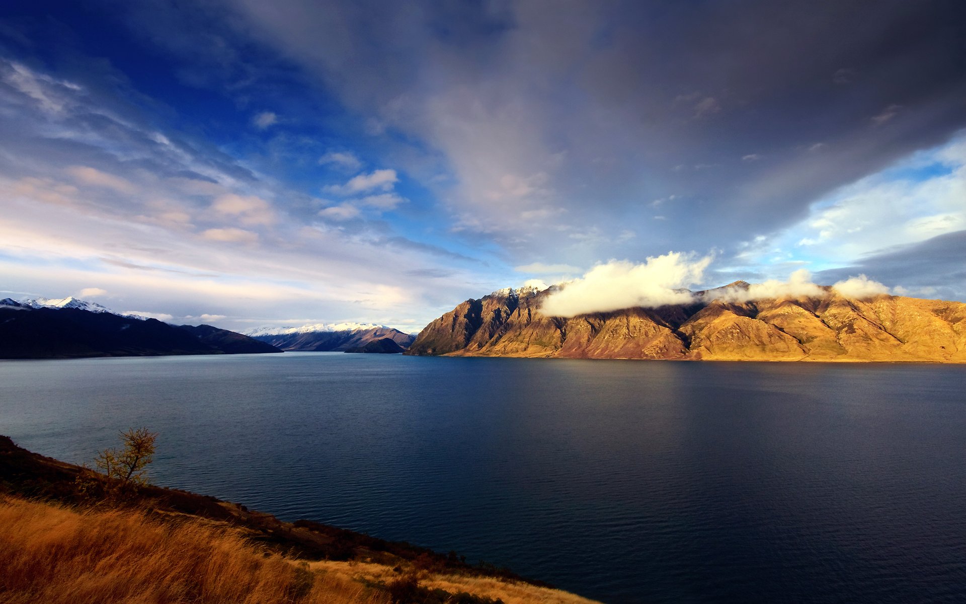 Озеро Хавеа новая Зеландия