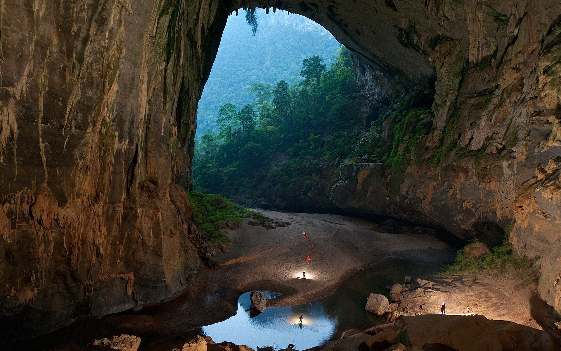 Красивые картинки пещера