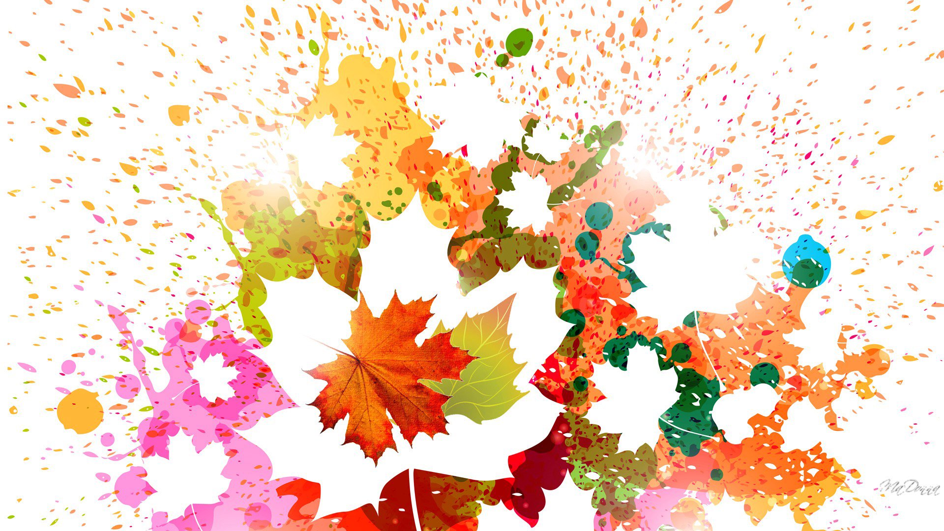 Краски осенних листьев скачать