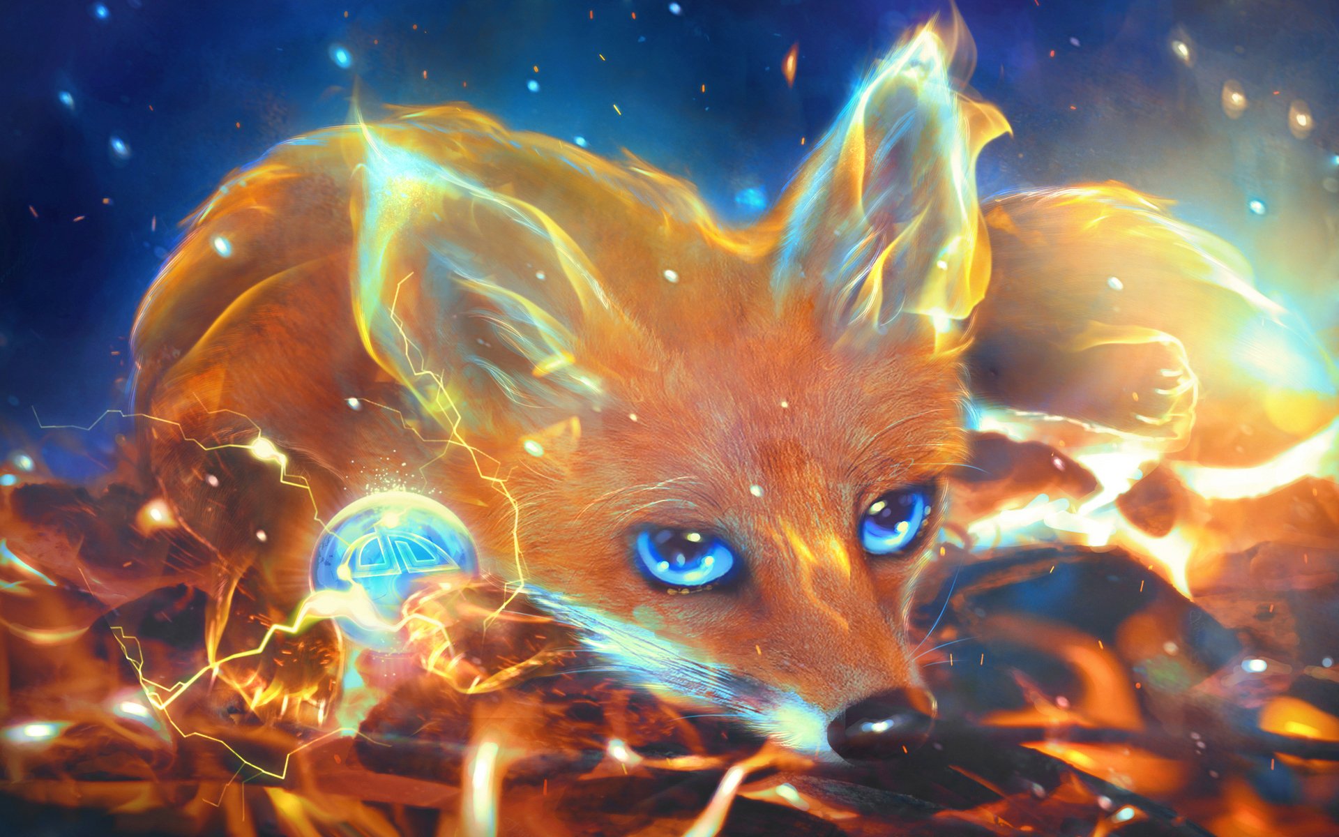 Обои для телефона marilucia firefox лиса