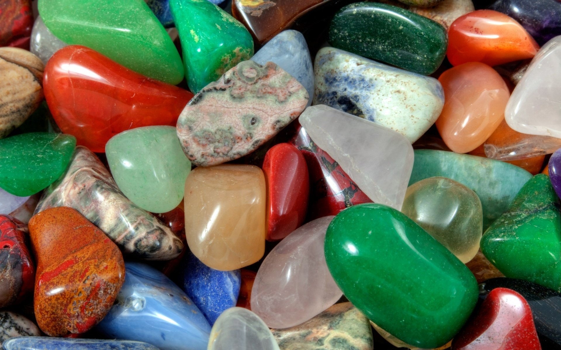 камни минералы цветные макро