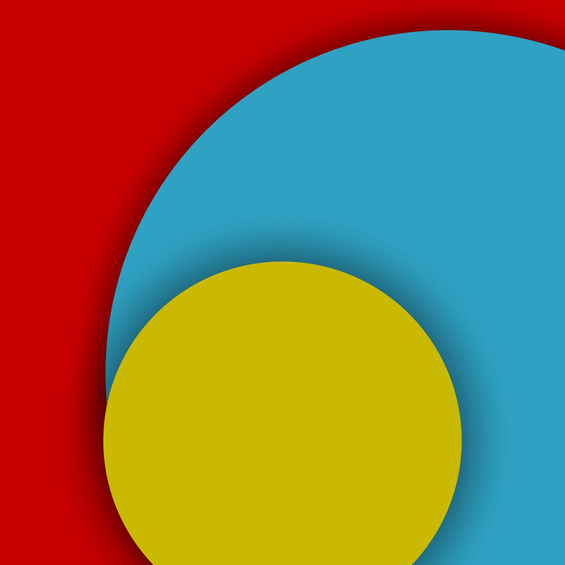 android 5.0 lollipop материал дизайн линии абстракция полосы цвета круги полукруг красные желтый синий