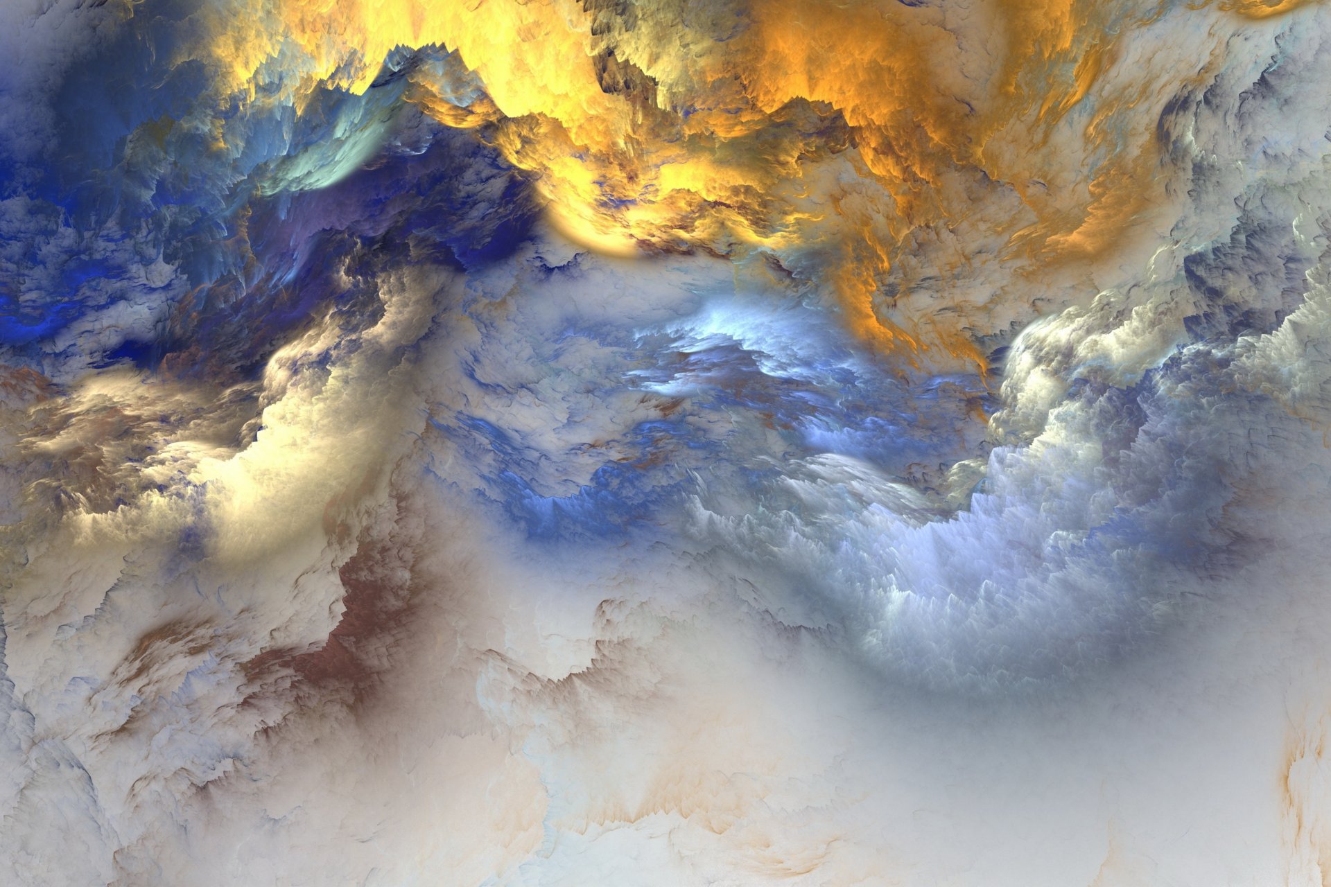 абстрактные цвета нереально облака фон