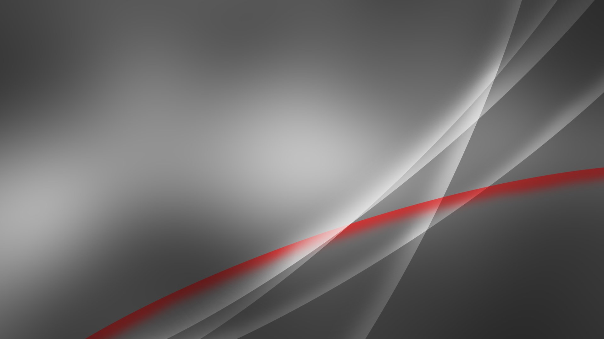 Абстрактные белые с красной линией на сером фоне