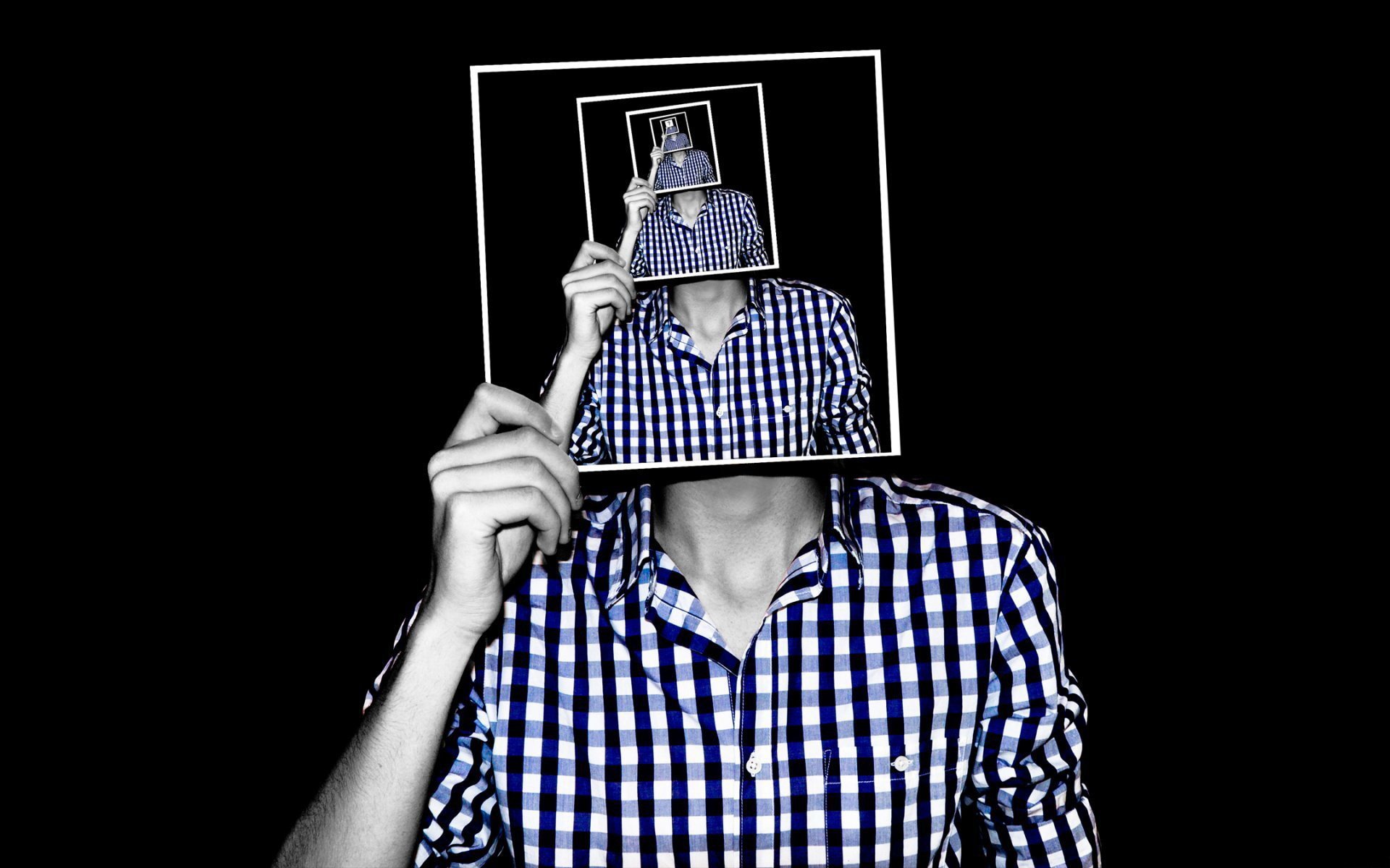 мужчина рубашка в клетку фото оптические иллюзии