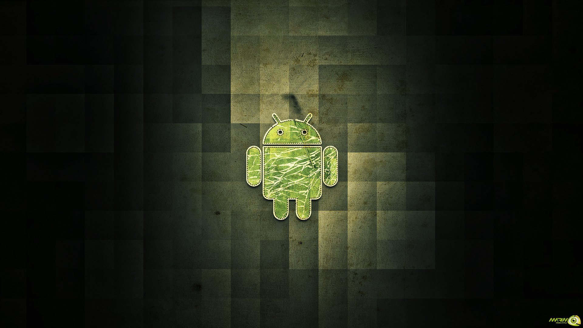 android смартфон зеленый