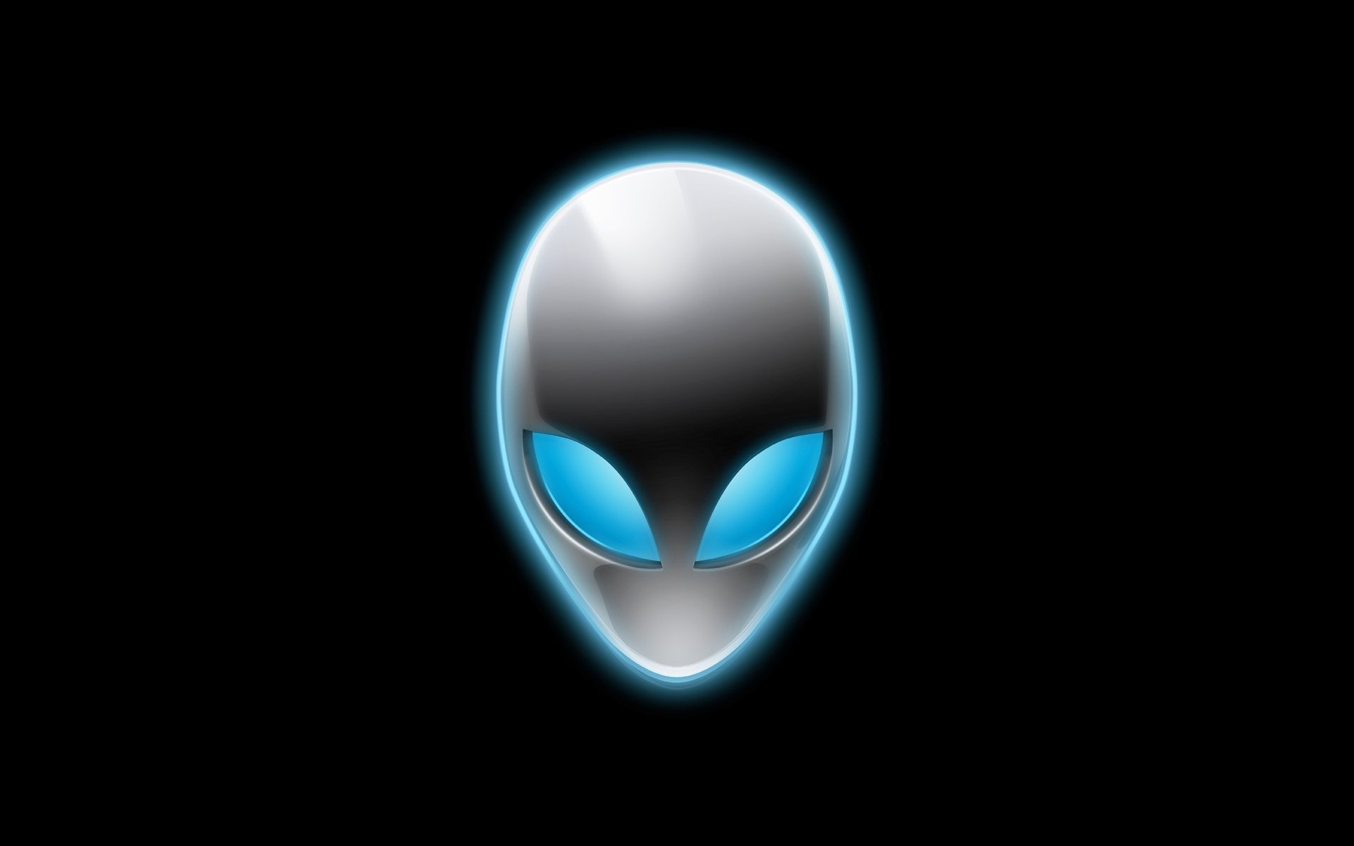 alienware логотип инопланетянин голова пришельца