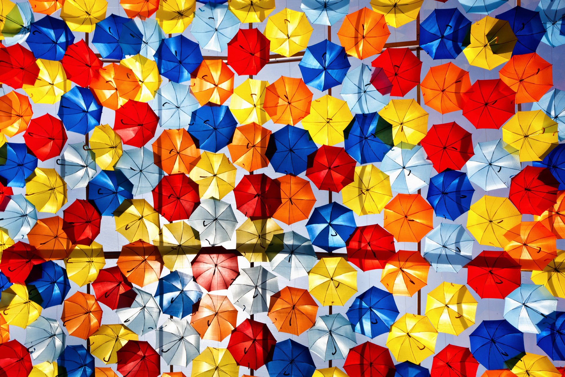 разноцветные зонтики скачать