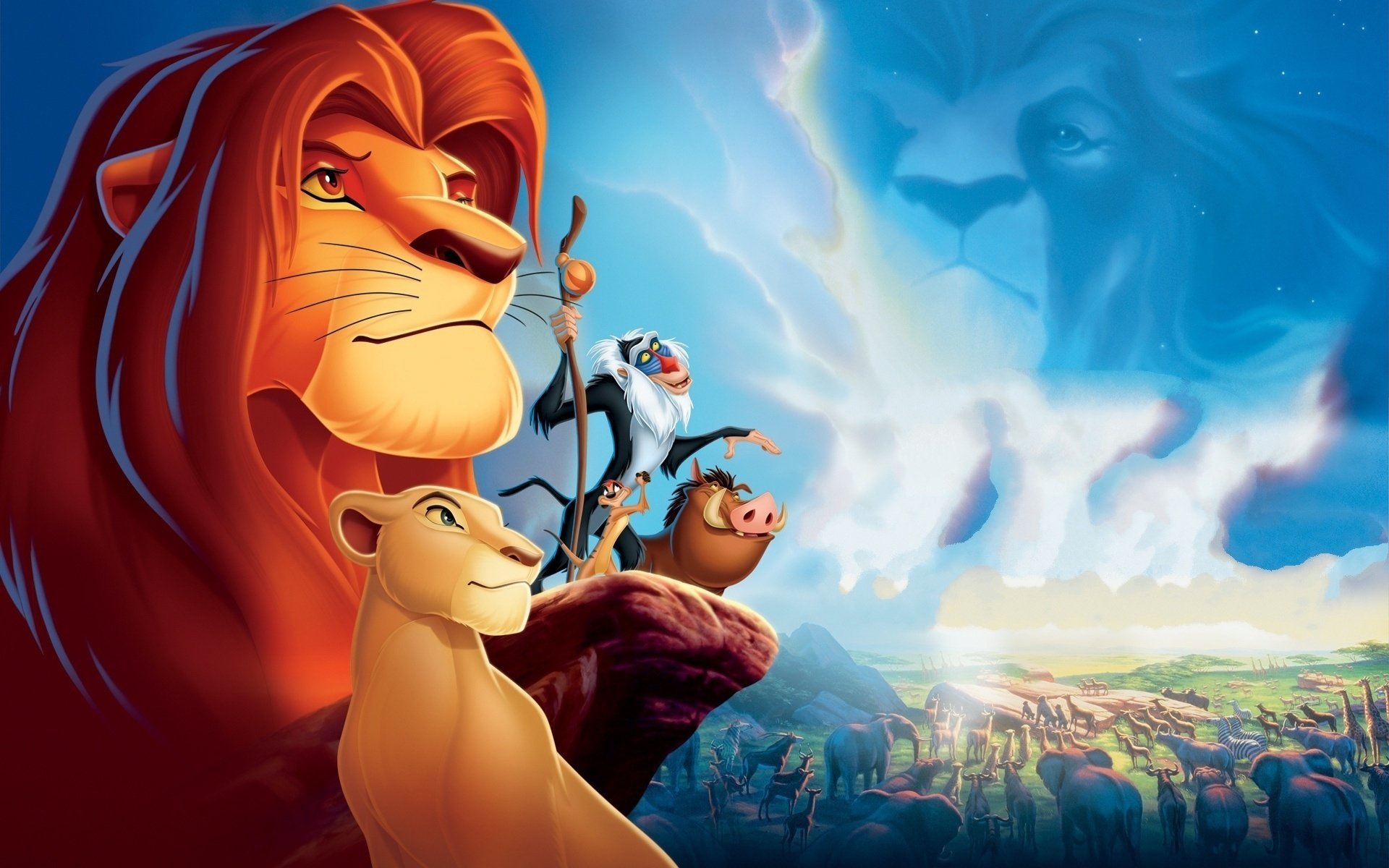 Самый распространённый мультфильм «король и лев»