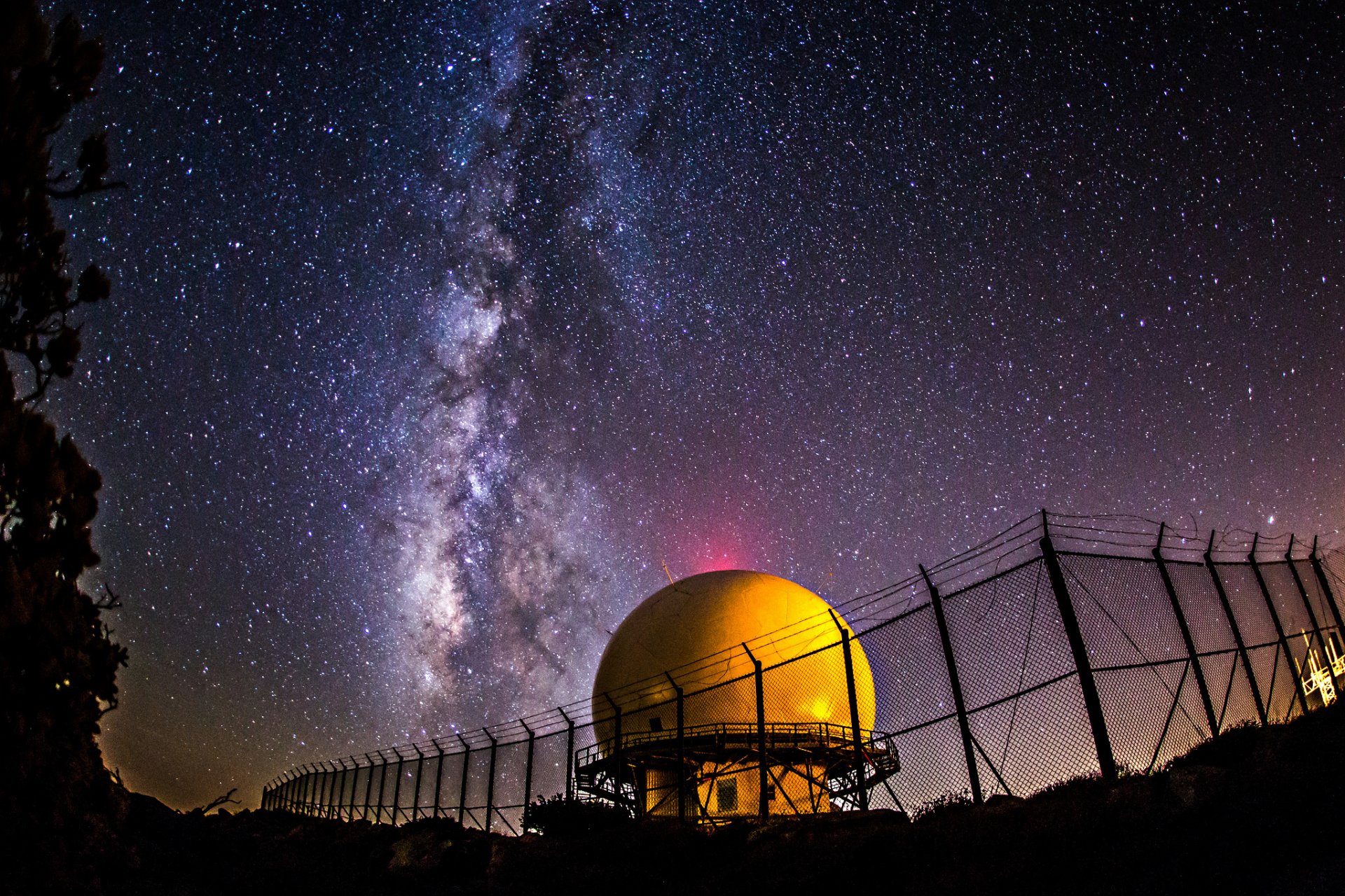 космос звезды ночь млечный путь обсерватория
