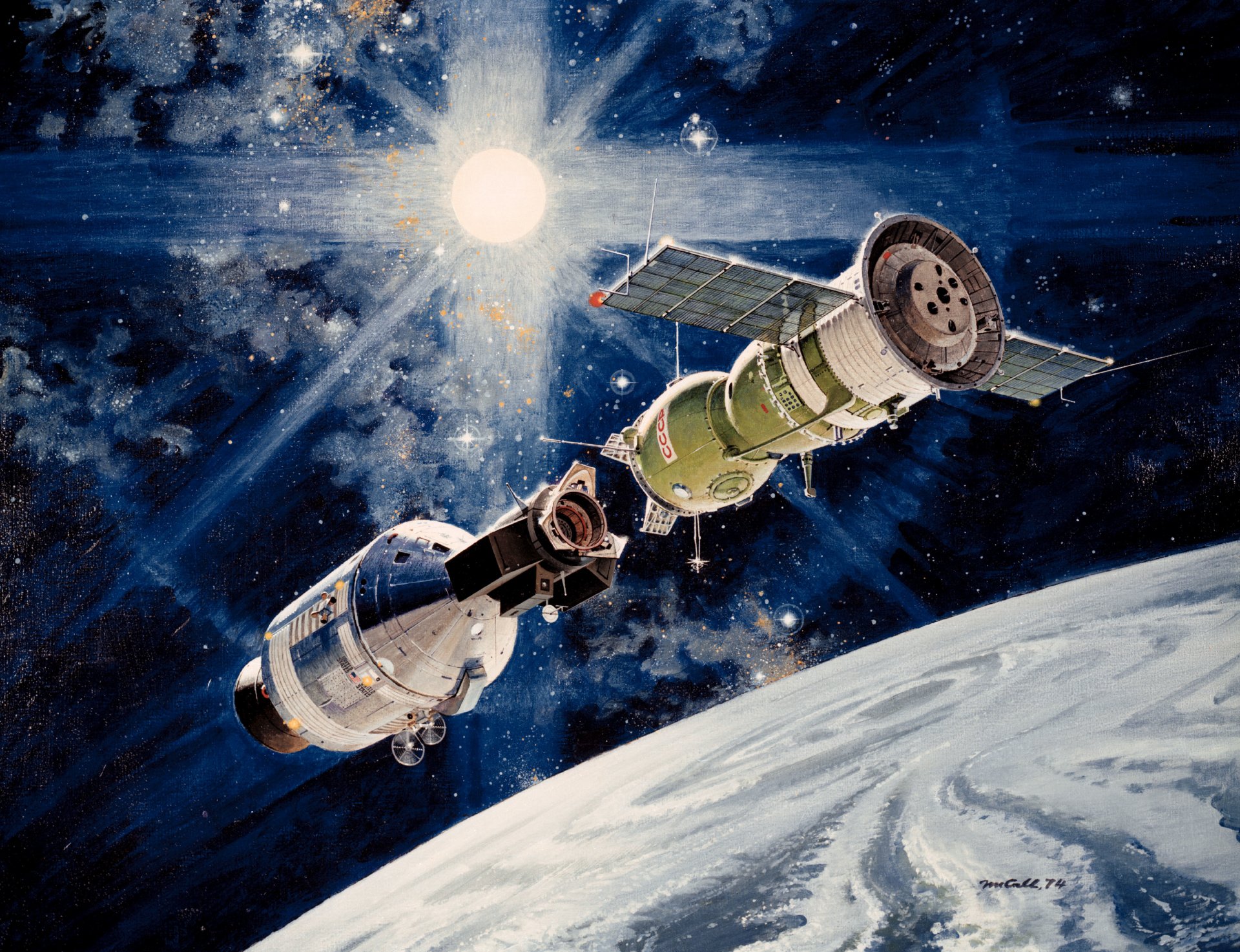 экспериментальный полёт аполлон -союз союз- аполлон «рукопожатие в космосе» «союз-19» «аполлон»