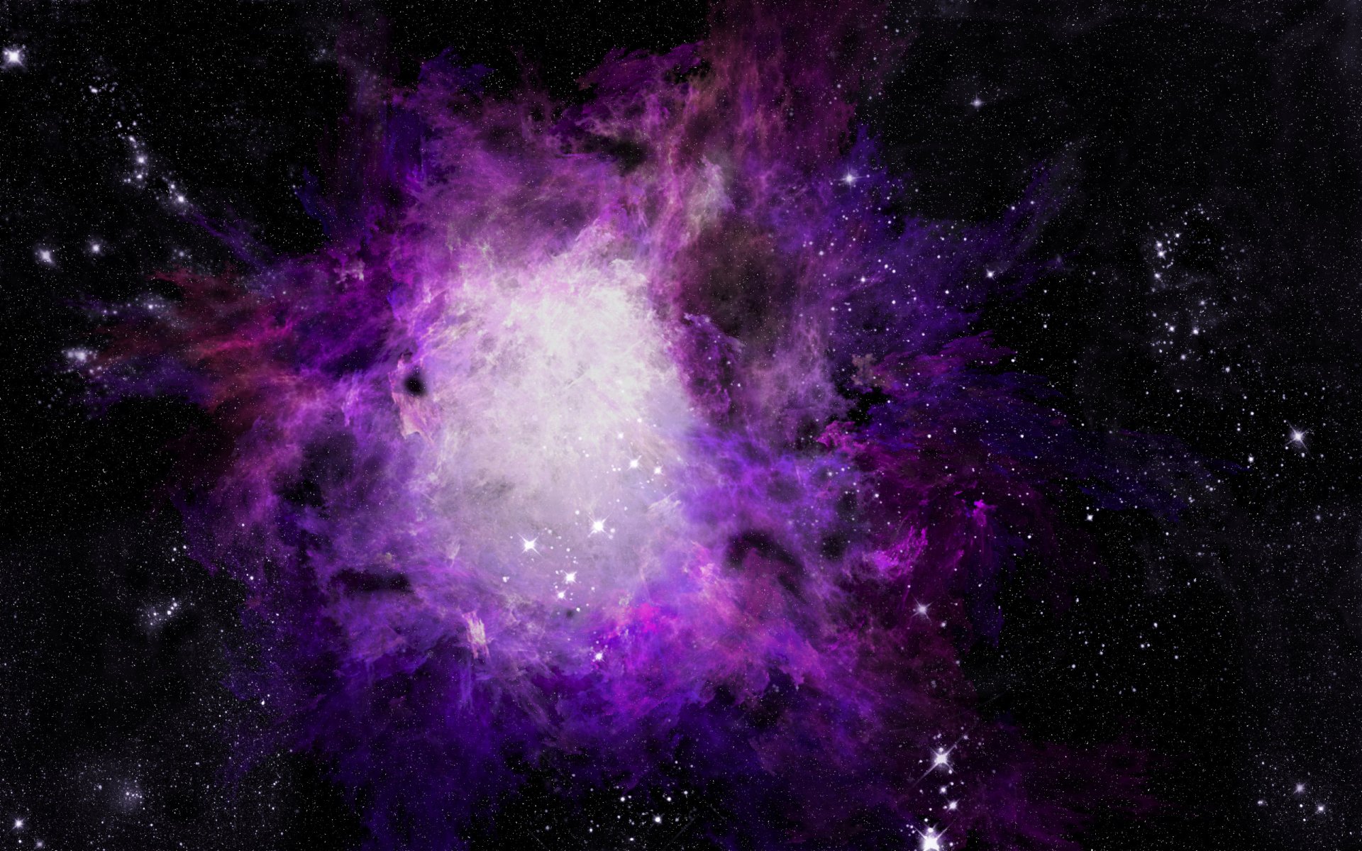 Space art hd violet. 