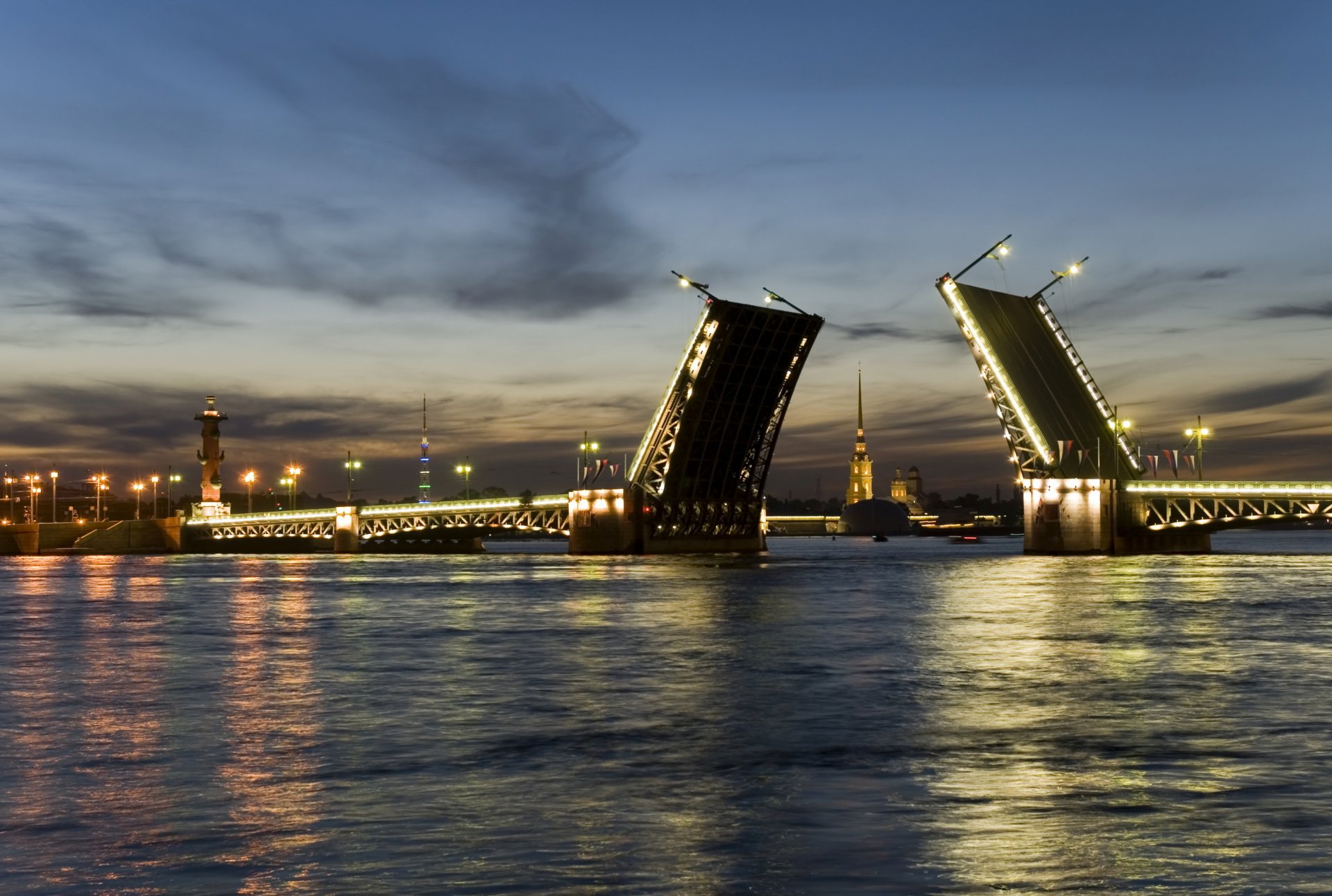 Yandeks Yandeks Disk Sankt Peterburg Piter Gorod Noch Fonar Rossiya Peterburg Most Mosty Hd Oboi Dlya Noutbuka