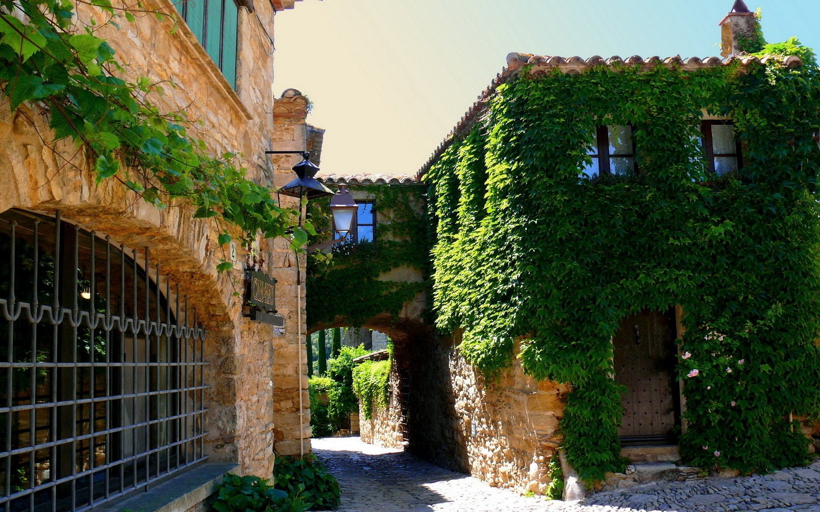 Красивый дом в Каталонии. Испания