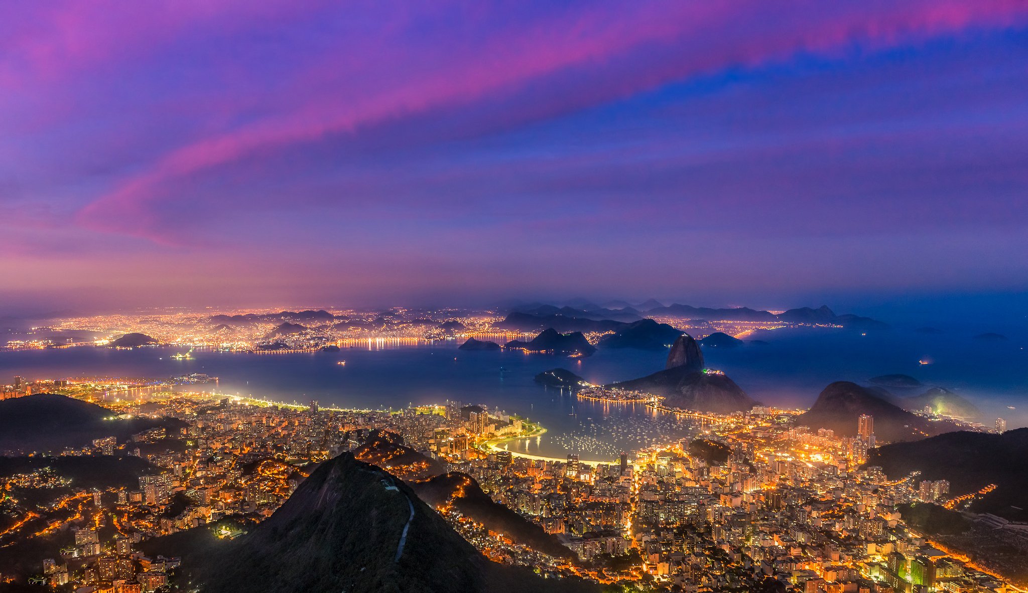 Рио-де-Жанейро перед рассветом скачать