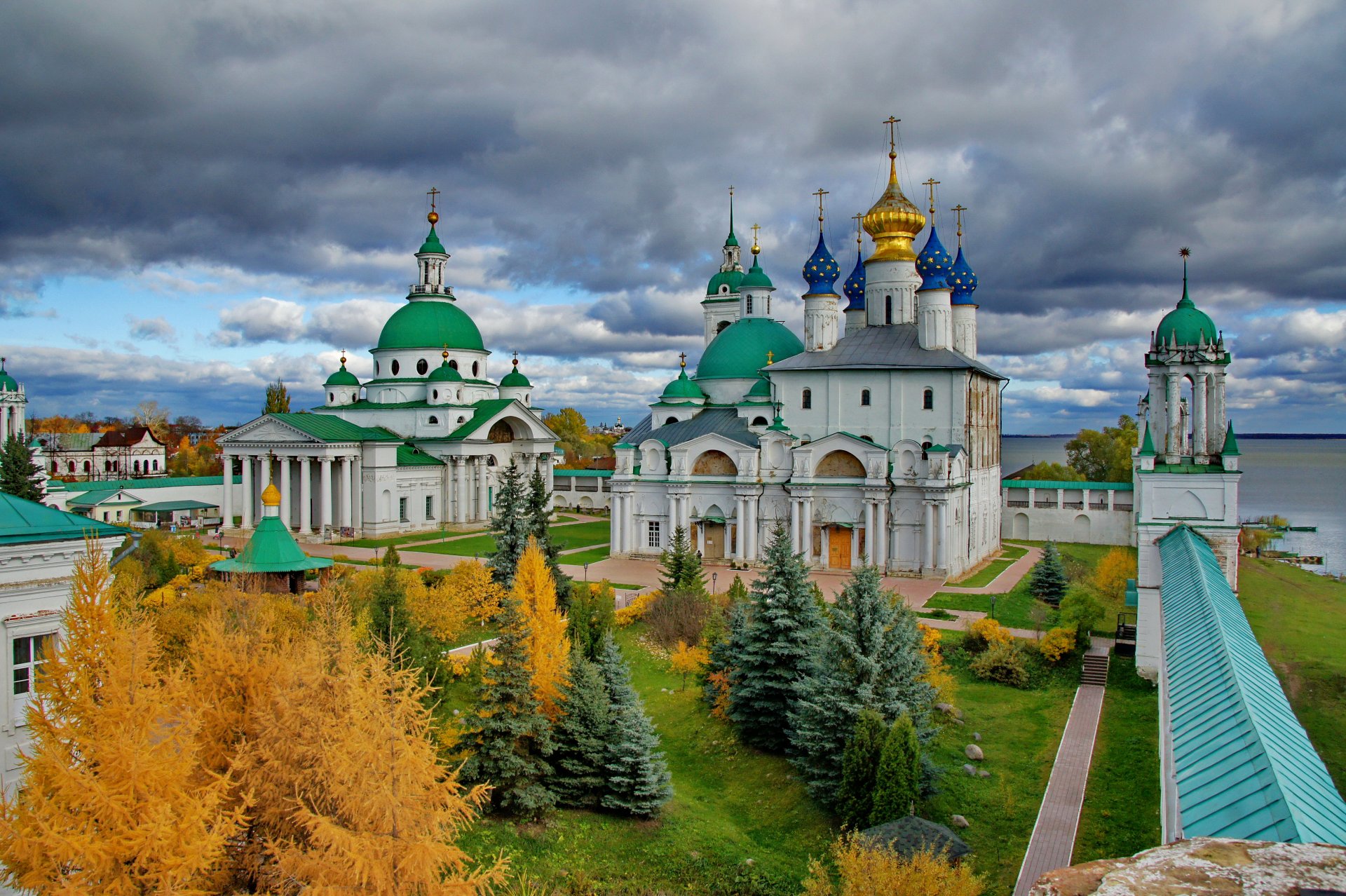 россия храм монастырь собор небо спасо-яковлевский димитриев монастырь ель город фото