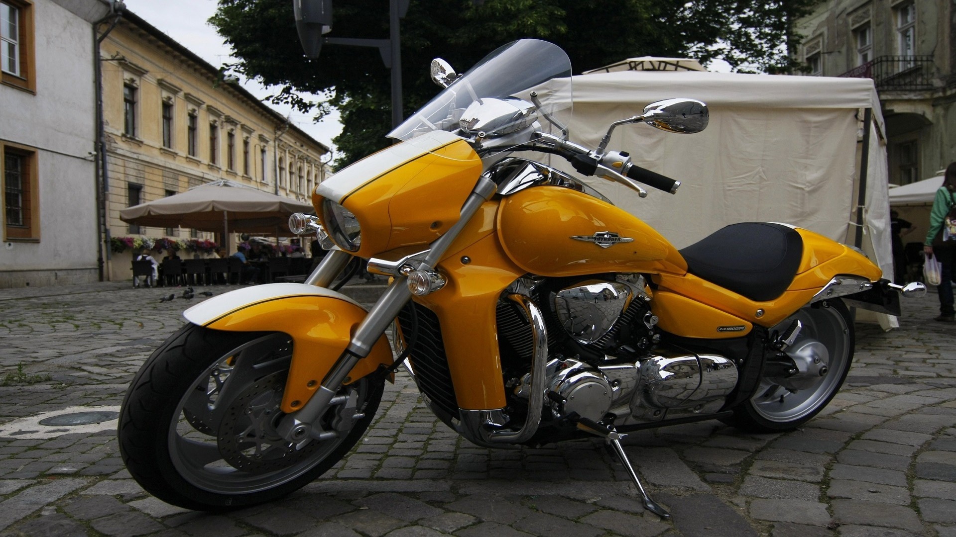 мотоцикл желто-черный бесплатно
