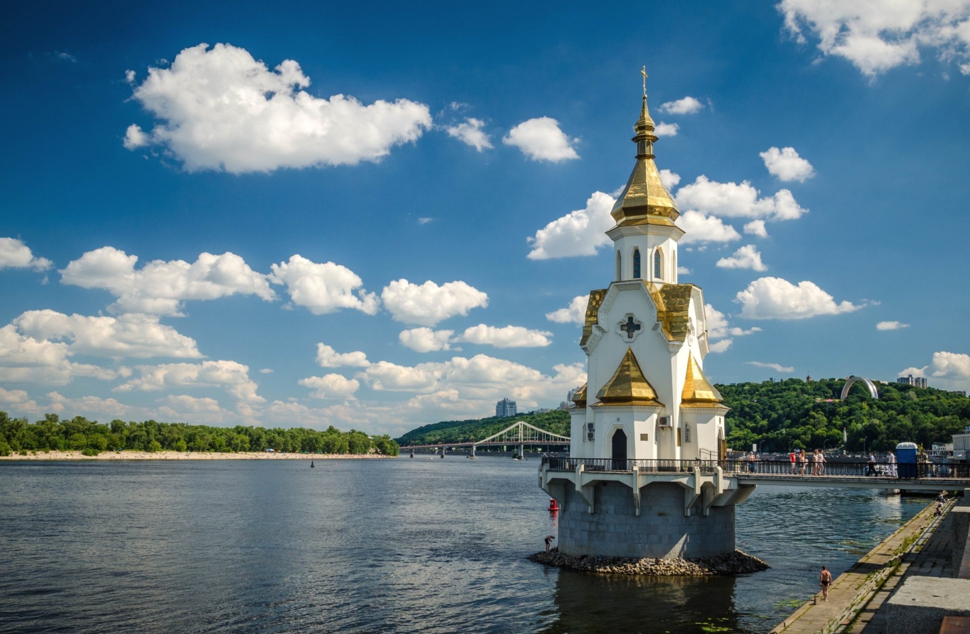 Киев храм святителя Николая на воде