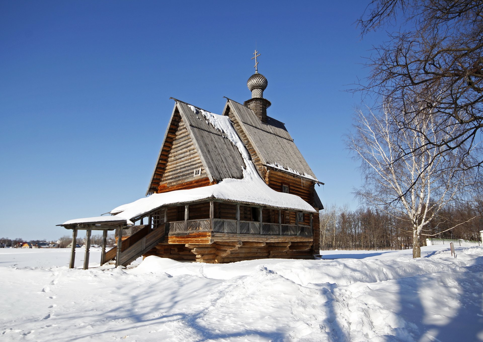 Фото Церкви Зимой