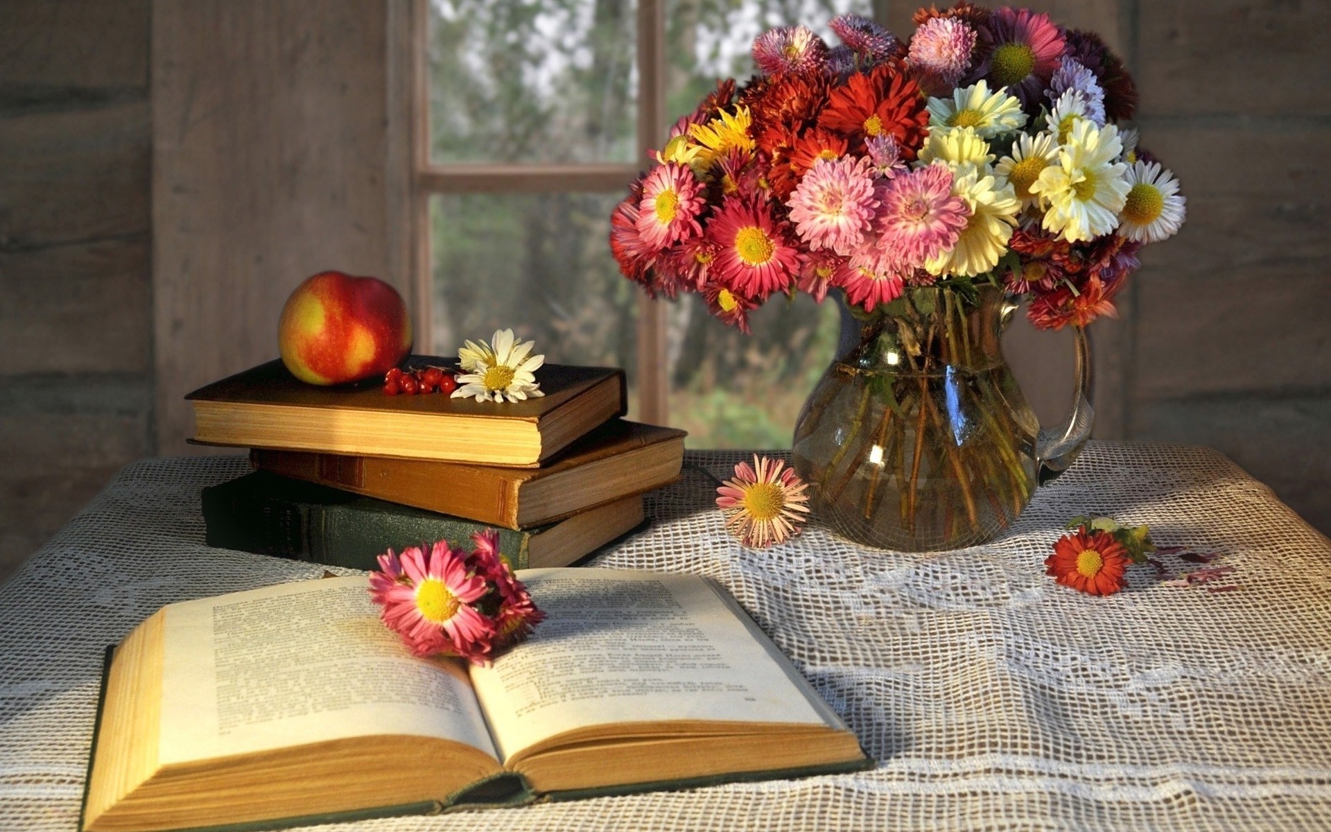 природа цветы ваза книга скачать