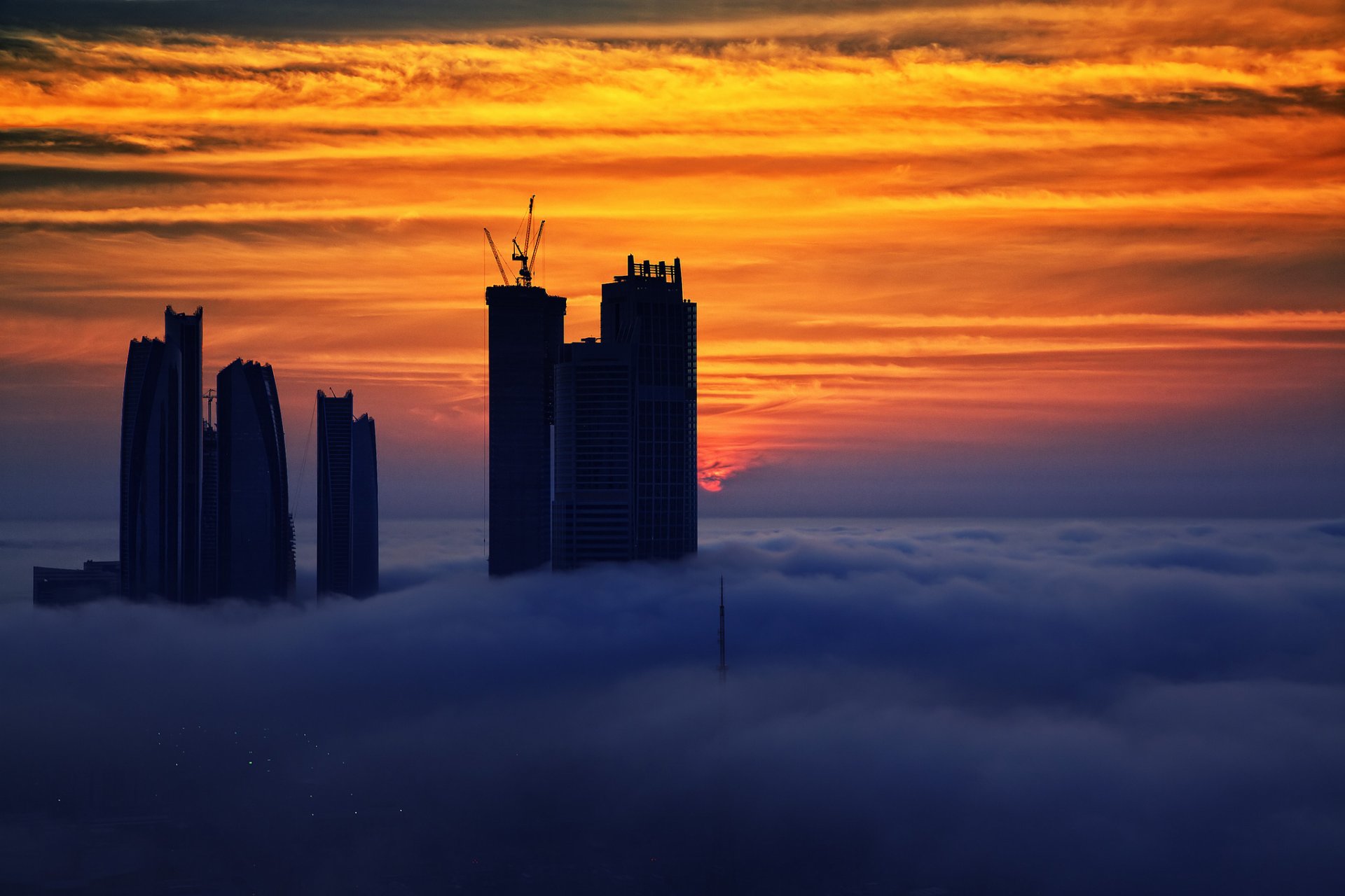 Эмираты Абу-Даби закат без смс