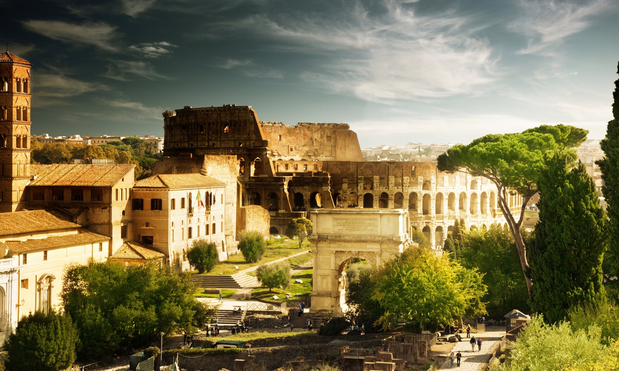 The Colosseum, Rome, Italy загрузить