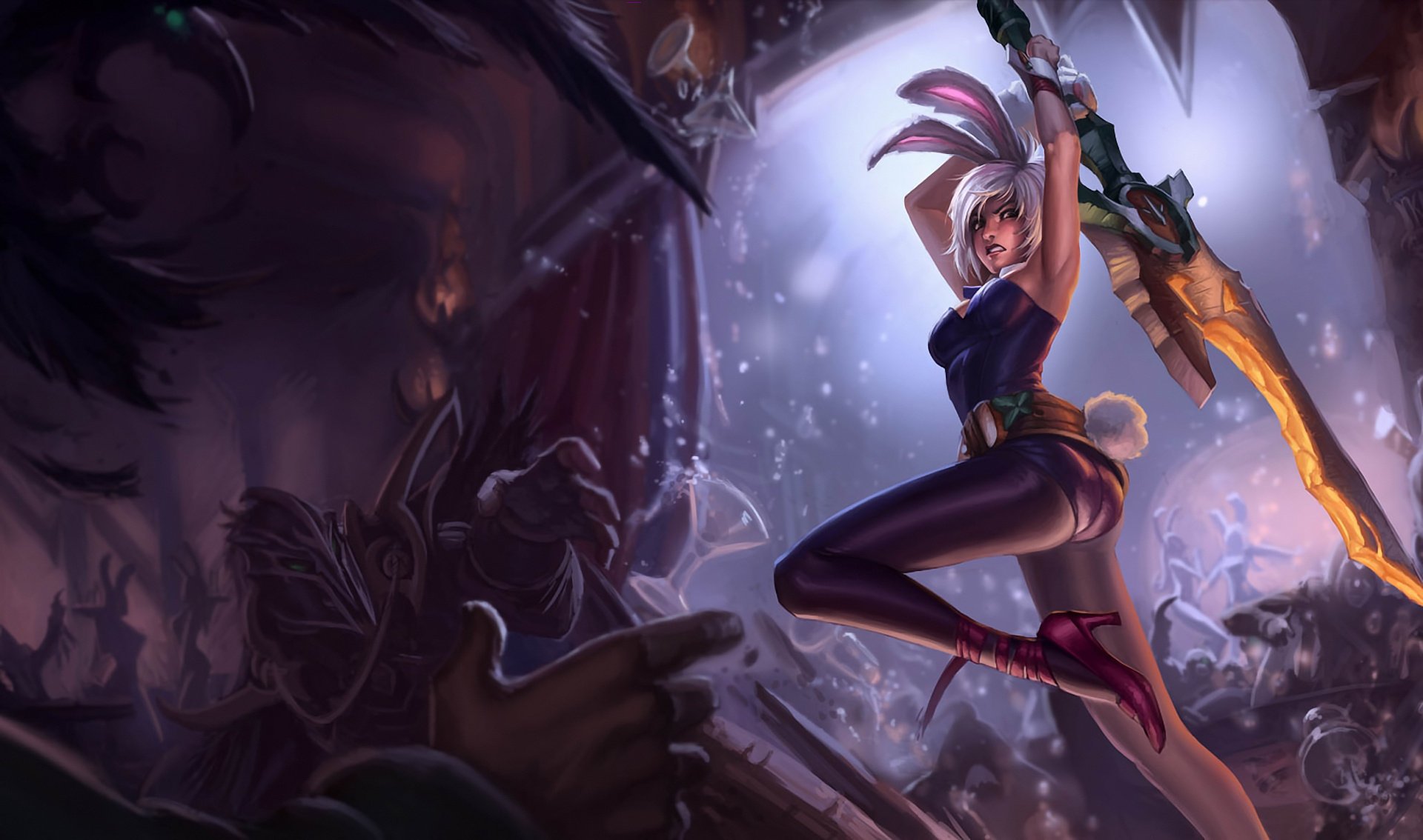 Battle bunny riven wallpaper