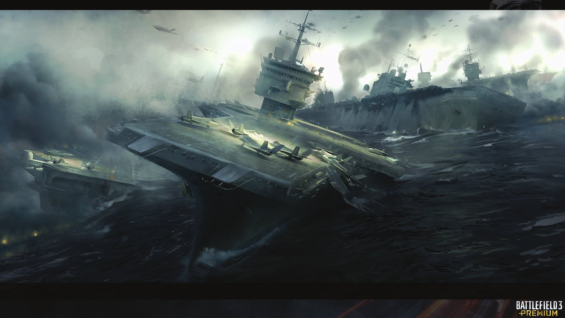 Battlefield 3 premium. Нападение на воде